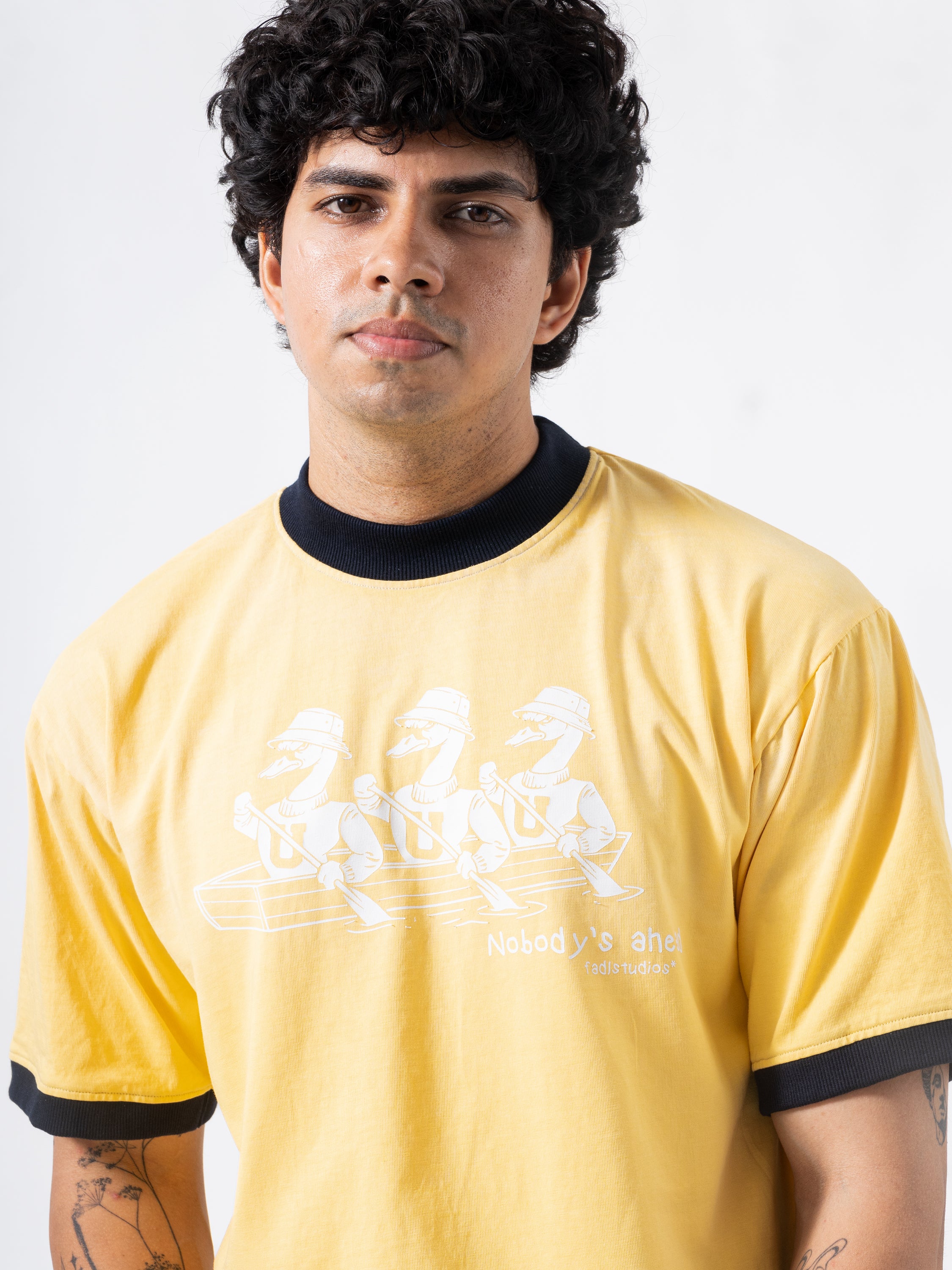 Archive Ringer Tee - Butter