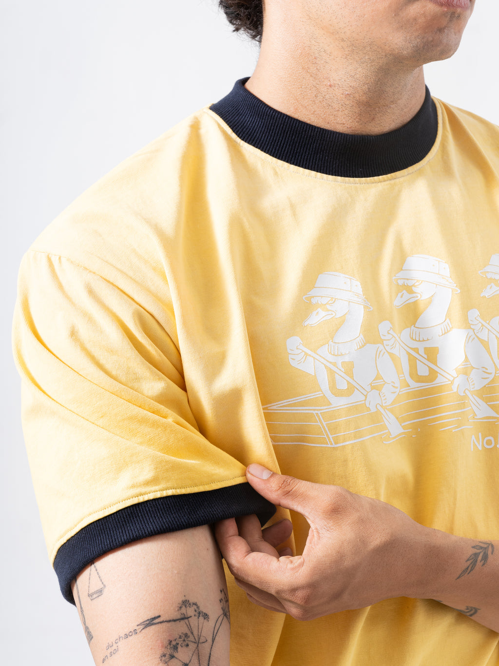Archive Ringer Tee - Butter