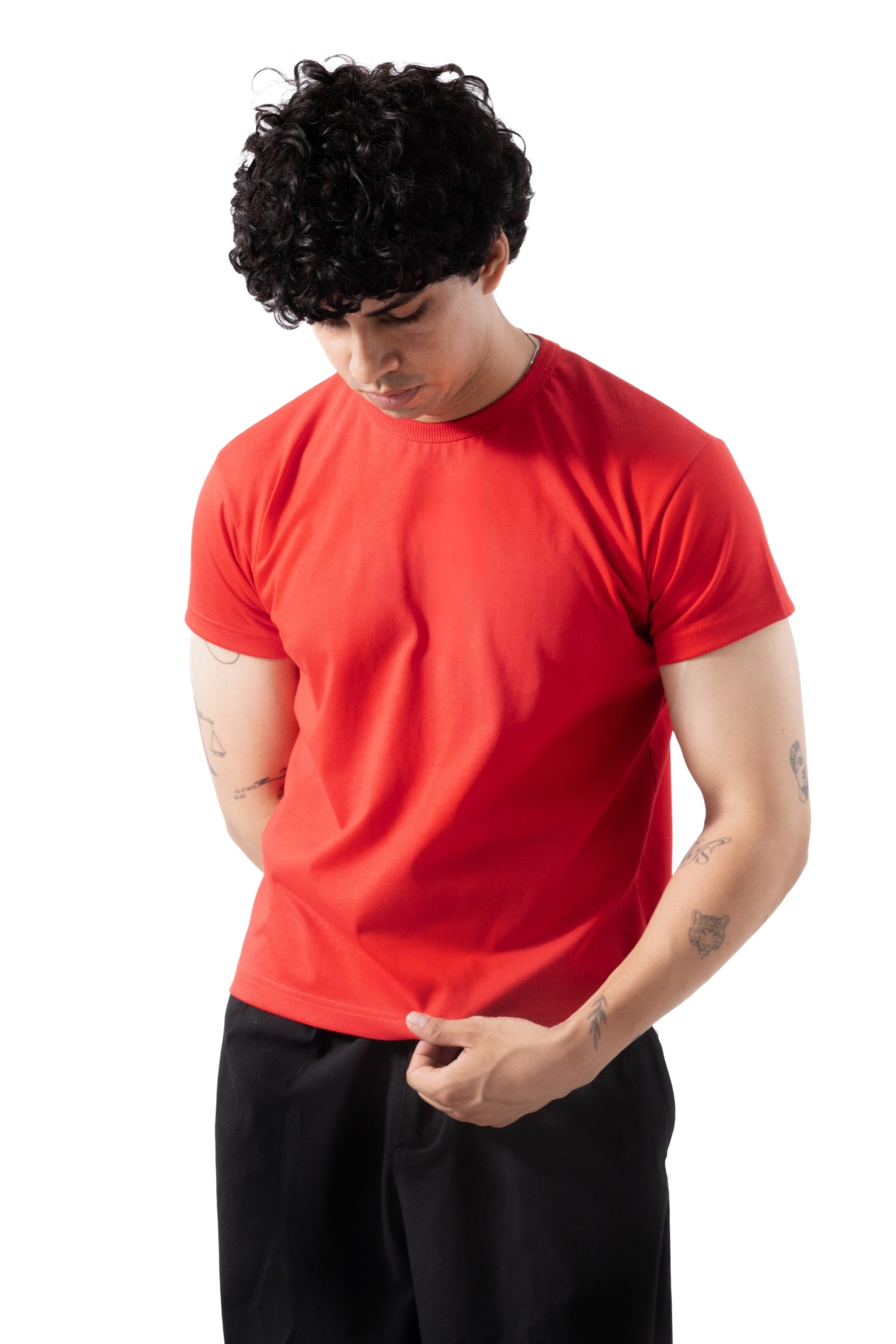 CORE BABY TEE - Crimson