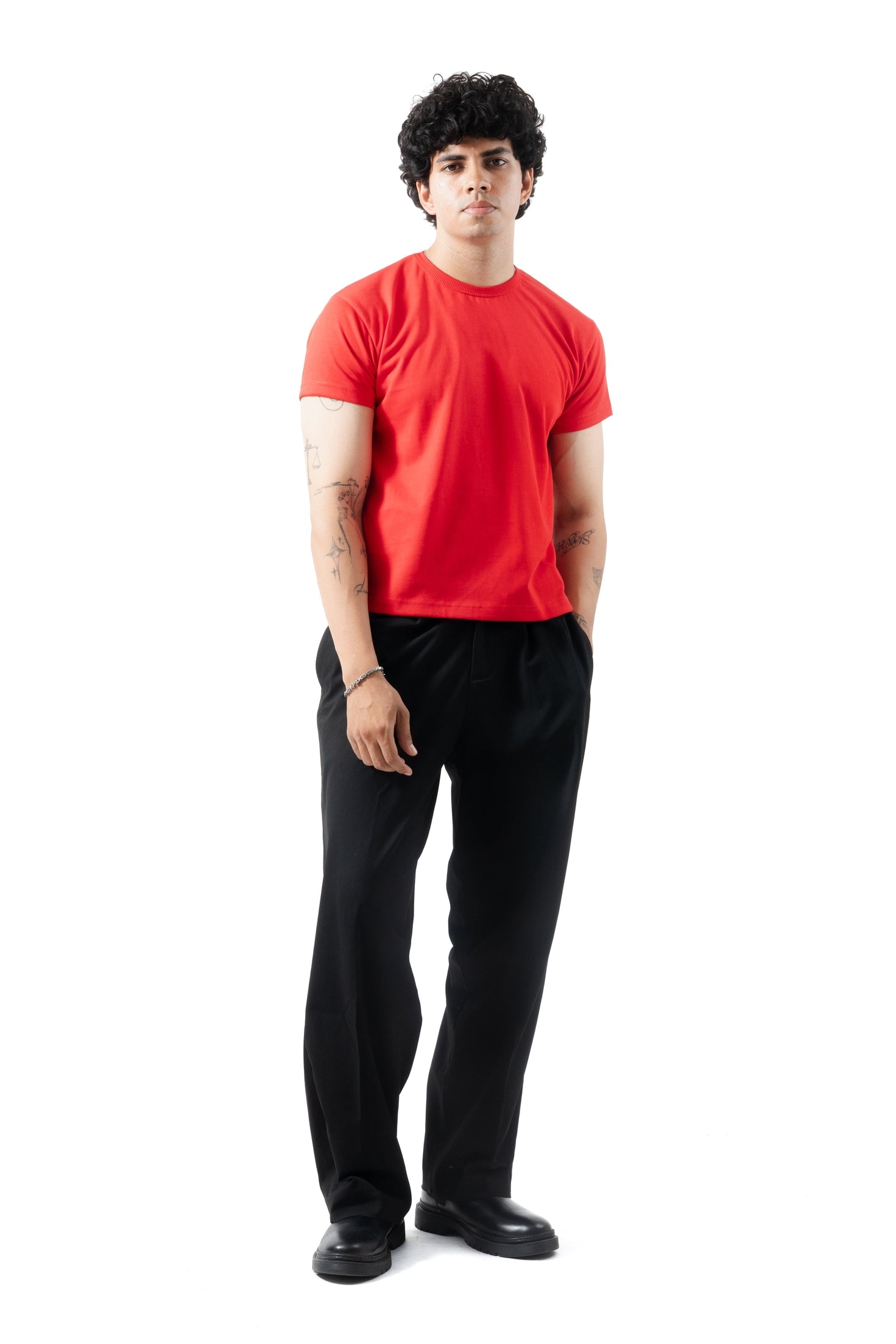 CORE BABY TEE - Crimson