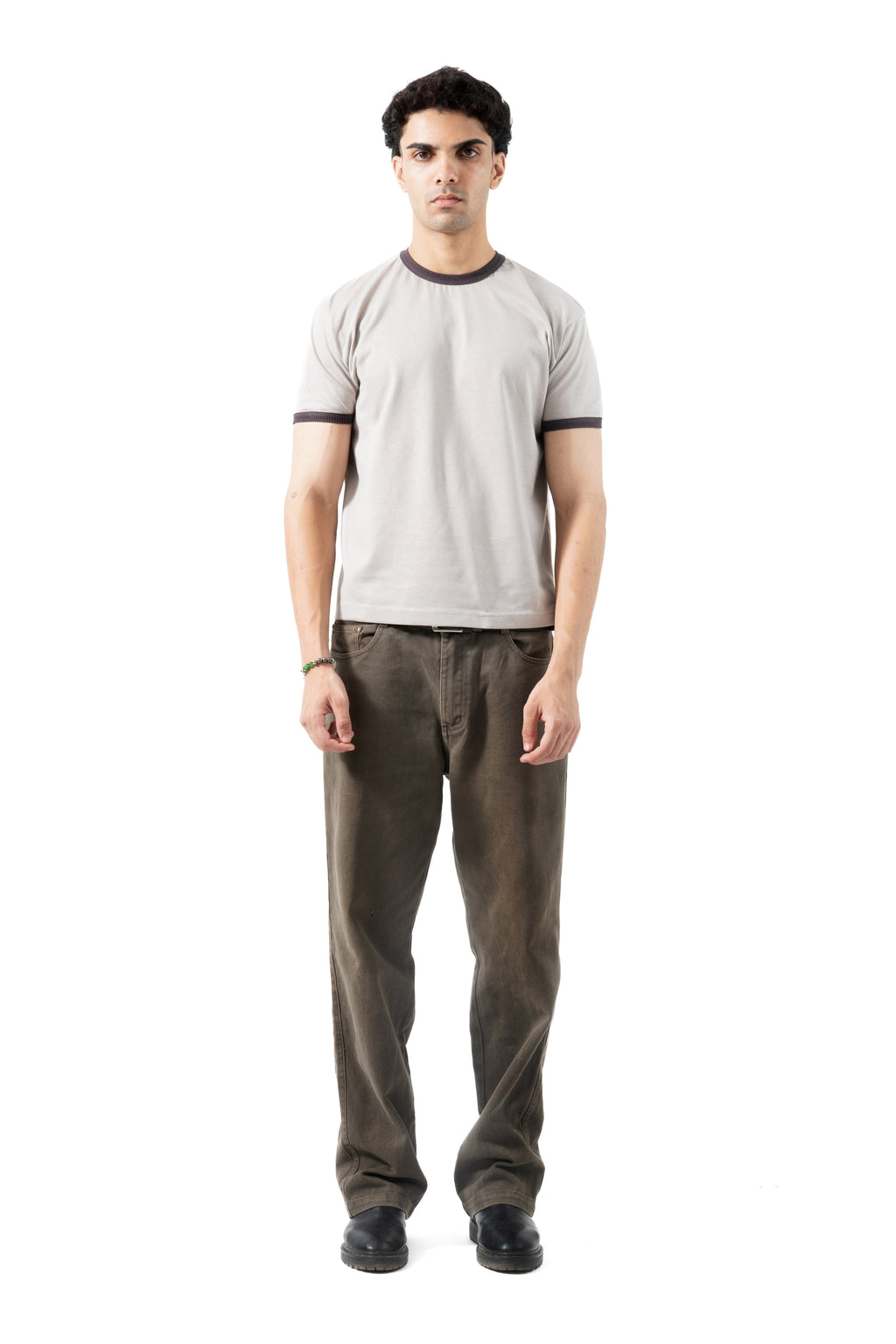 Core Ringer Tee - Grey
