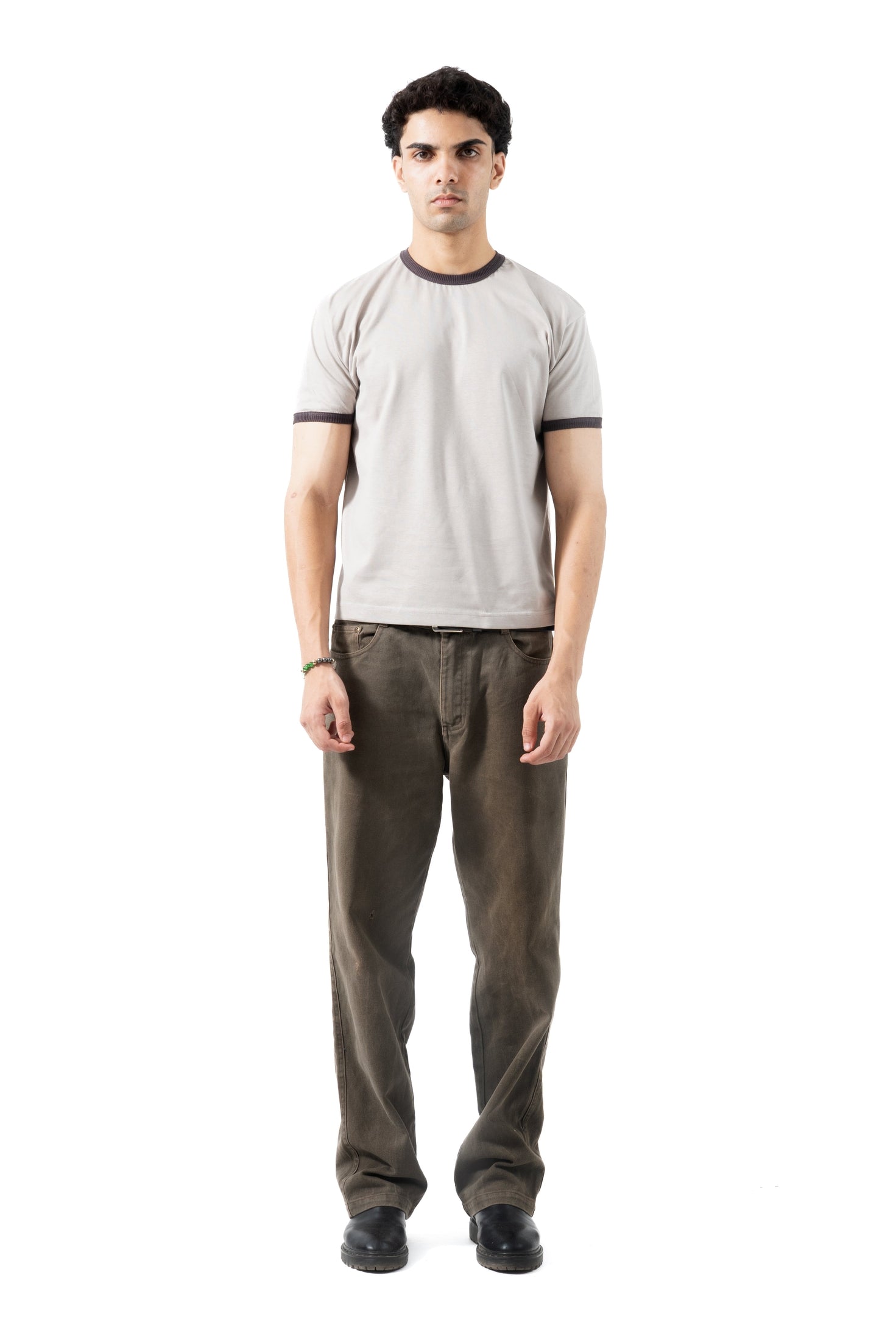 Core Ringer Tee - Grey