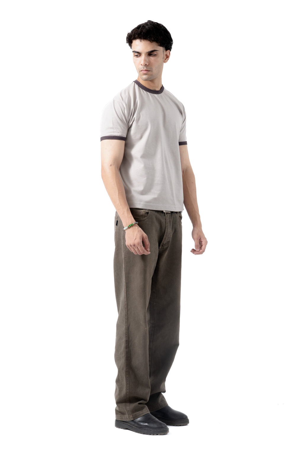 Core Ringer Tee - Grey