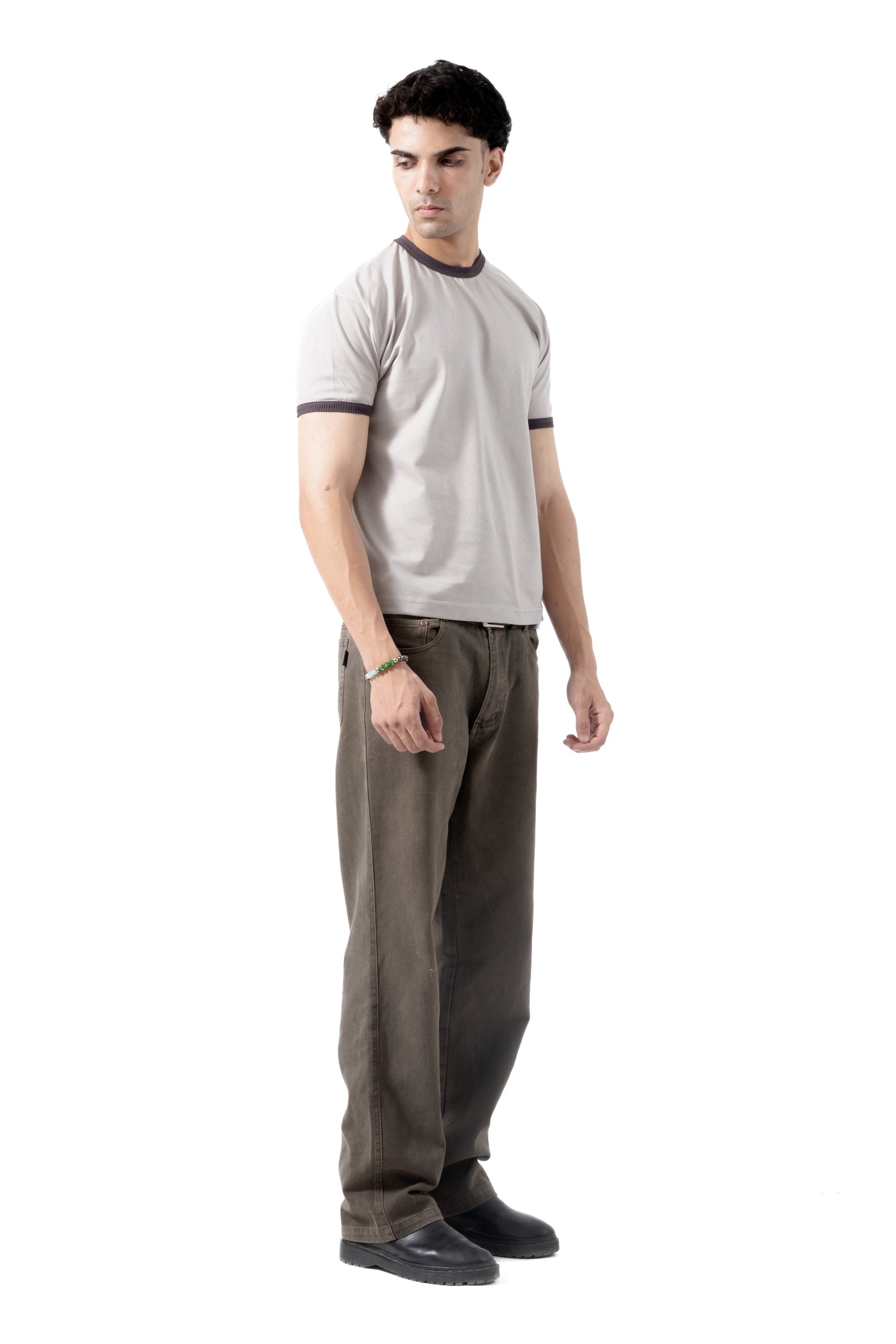 Core Ringer Tee - Grey