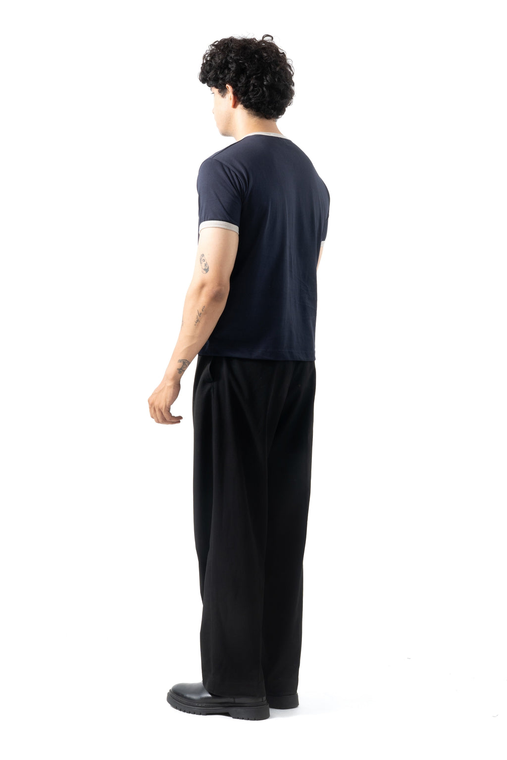 Core Ringer Tee - Navy