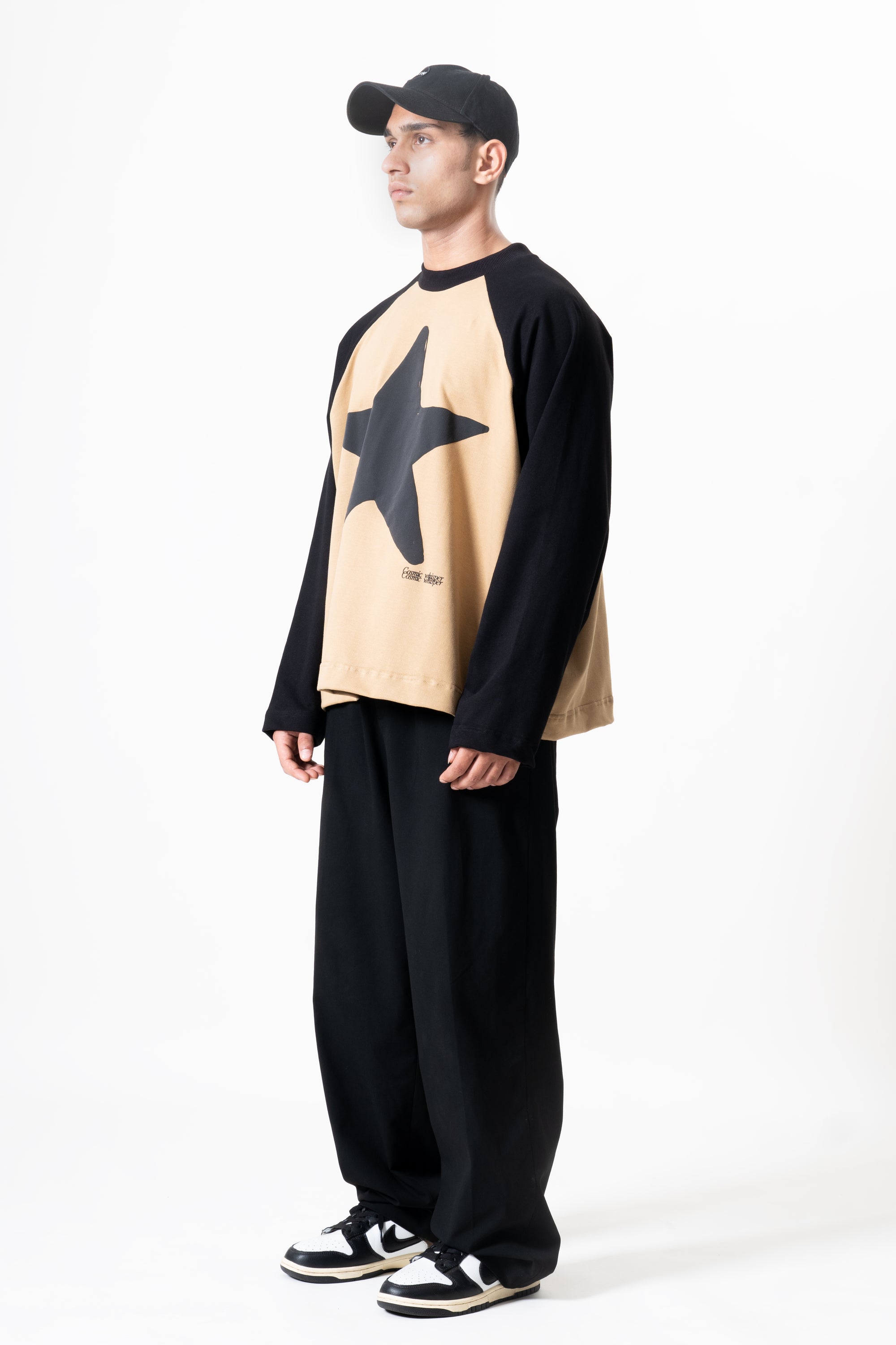 Cosmic Raglan - Pale Gold