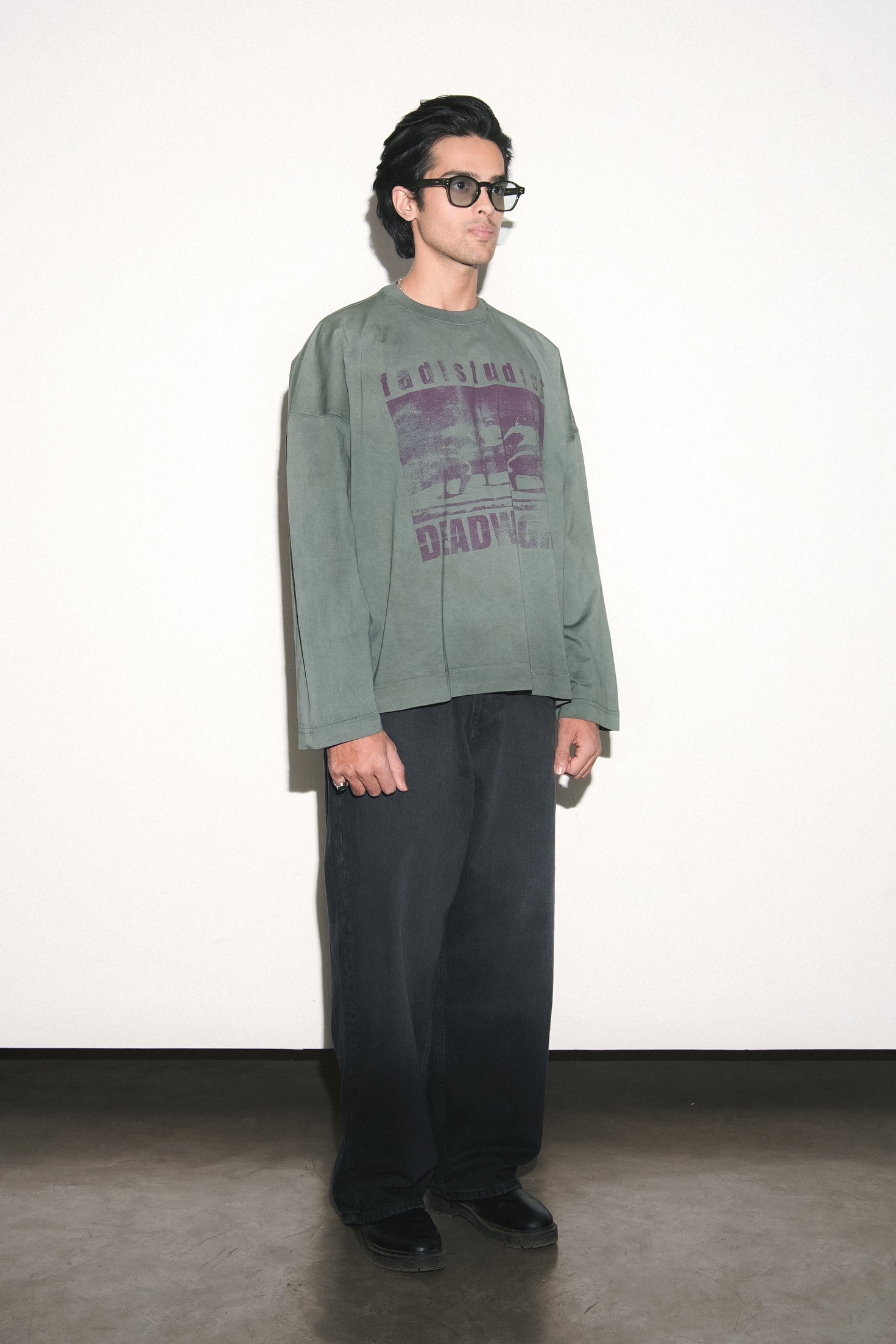 Deadweight long sleeve- Burnt Olive