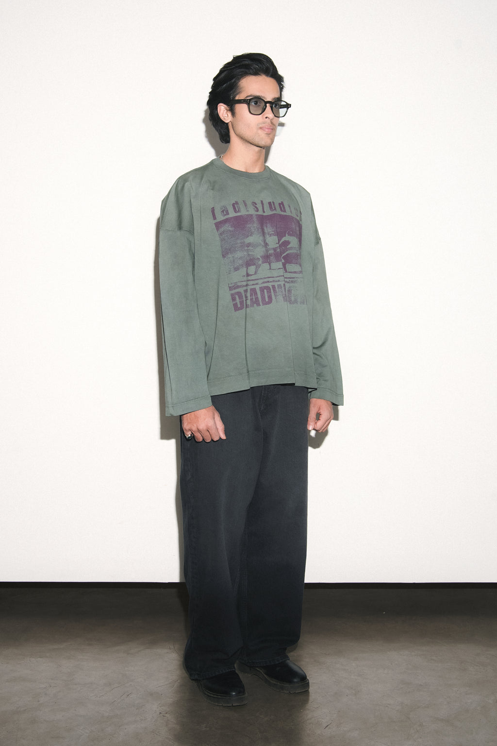 Deadweight long sleeve- Burnt Olive