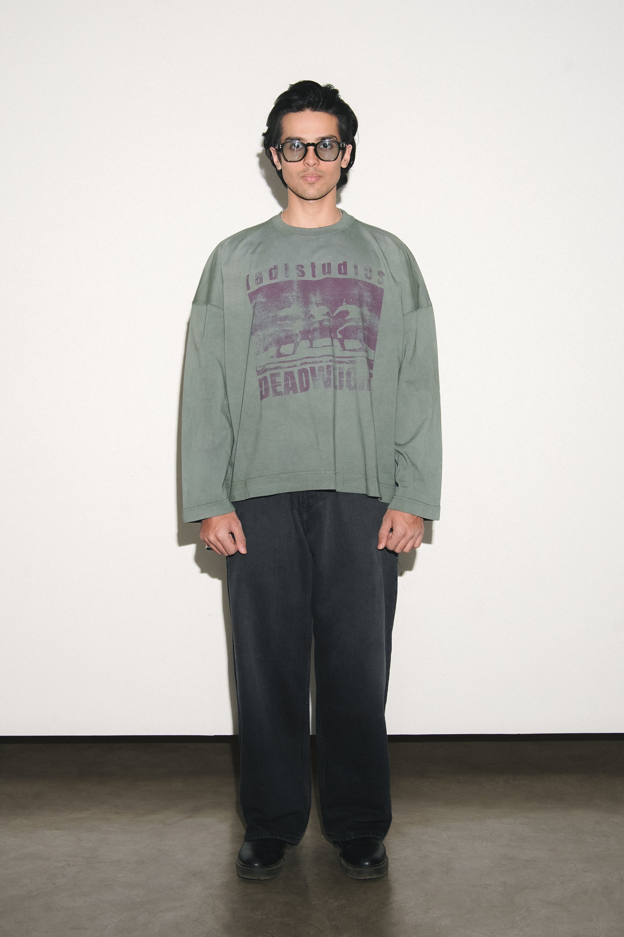 Deadweight long sleeve- Burnt Olive