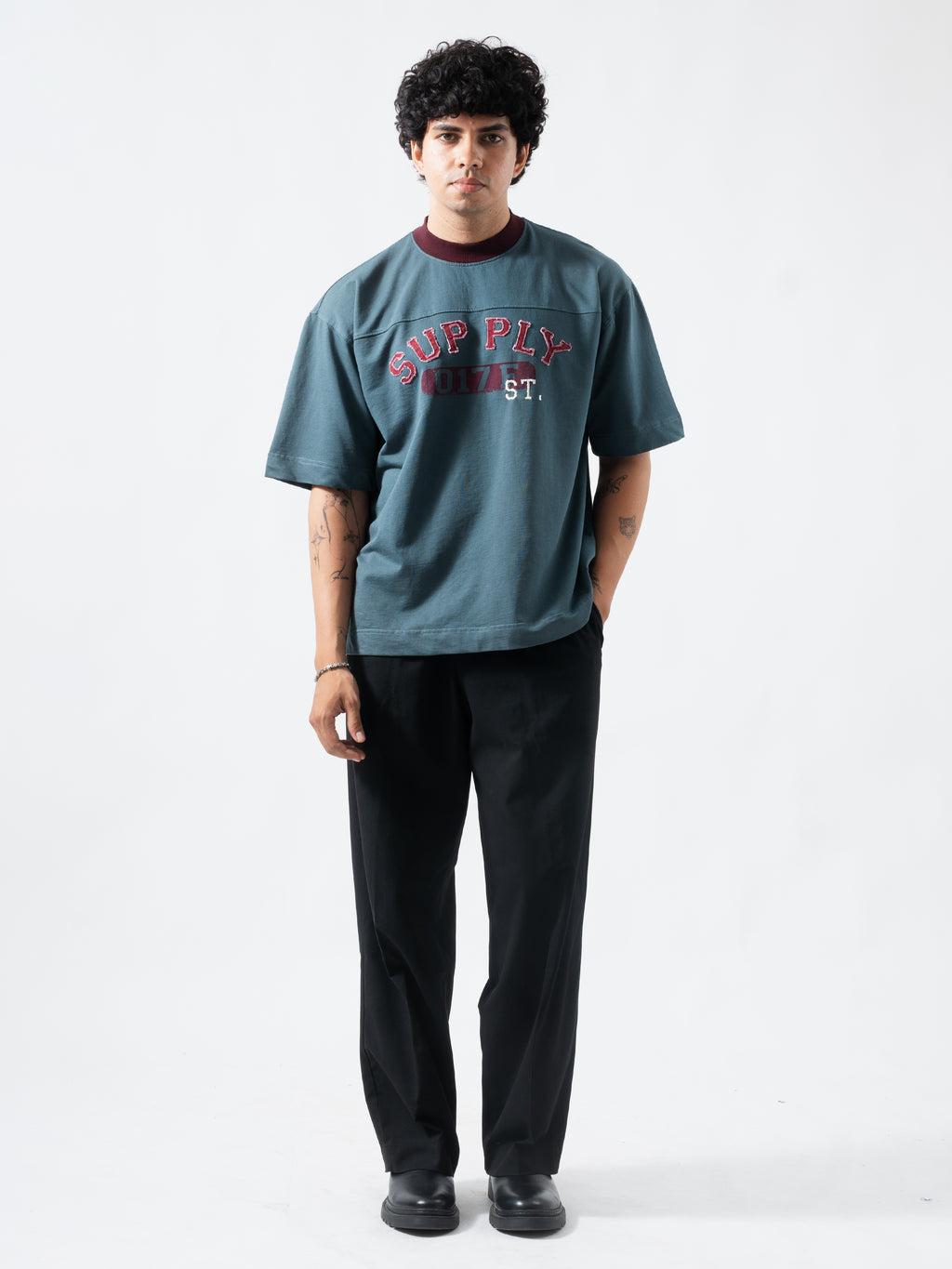 FS Supply Tee - Slate Teal