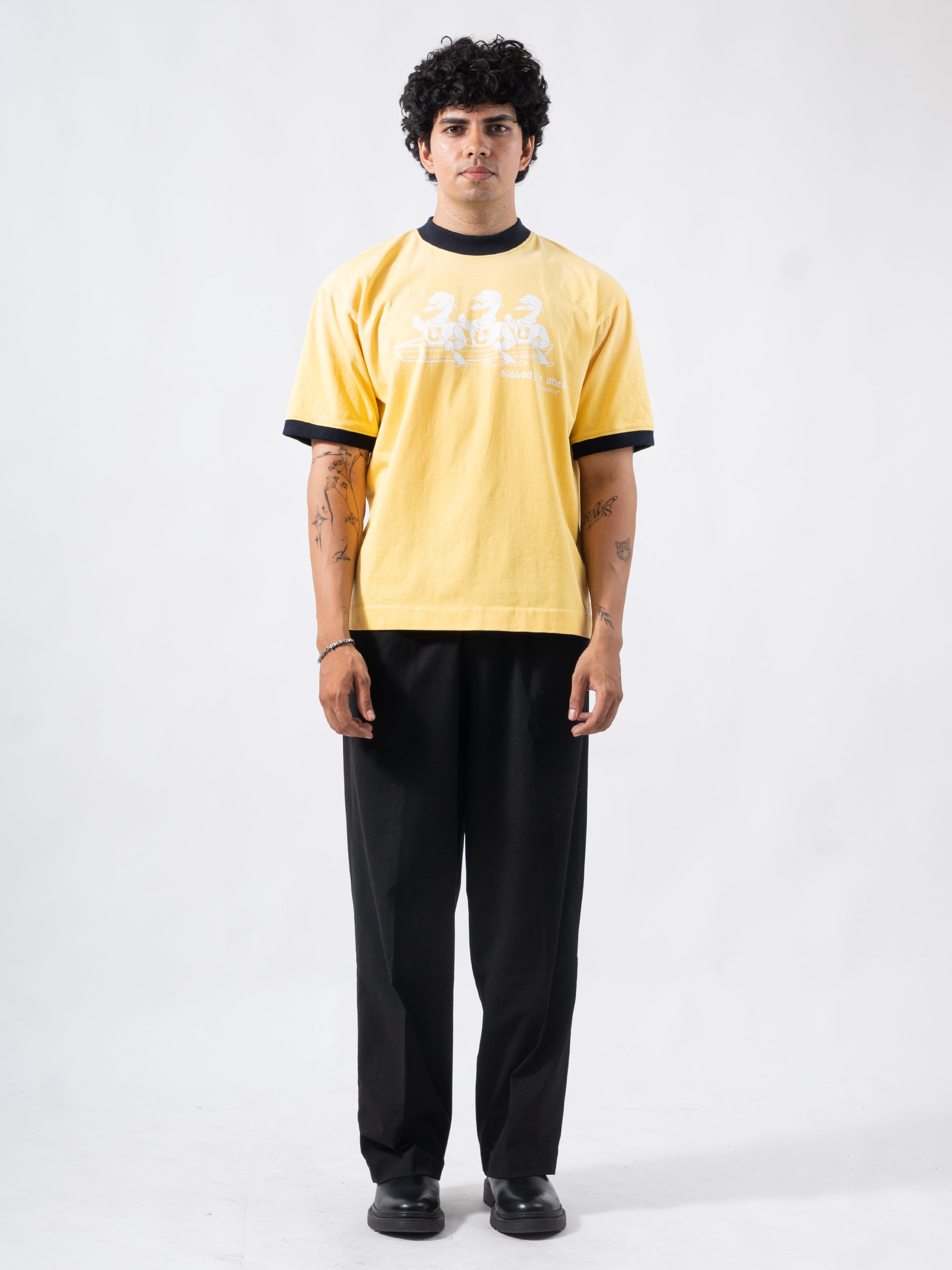 Archive Ringer Tee - Butter