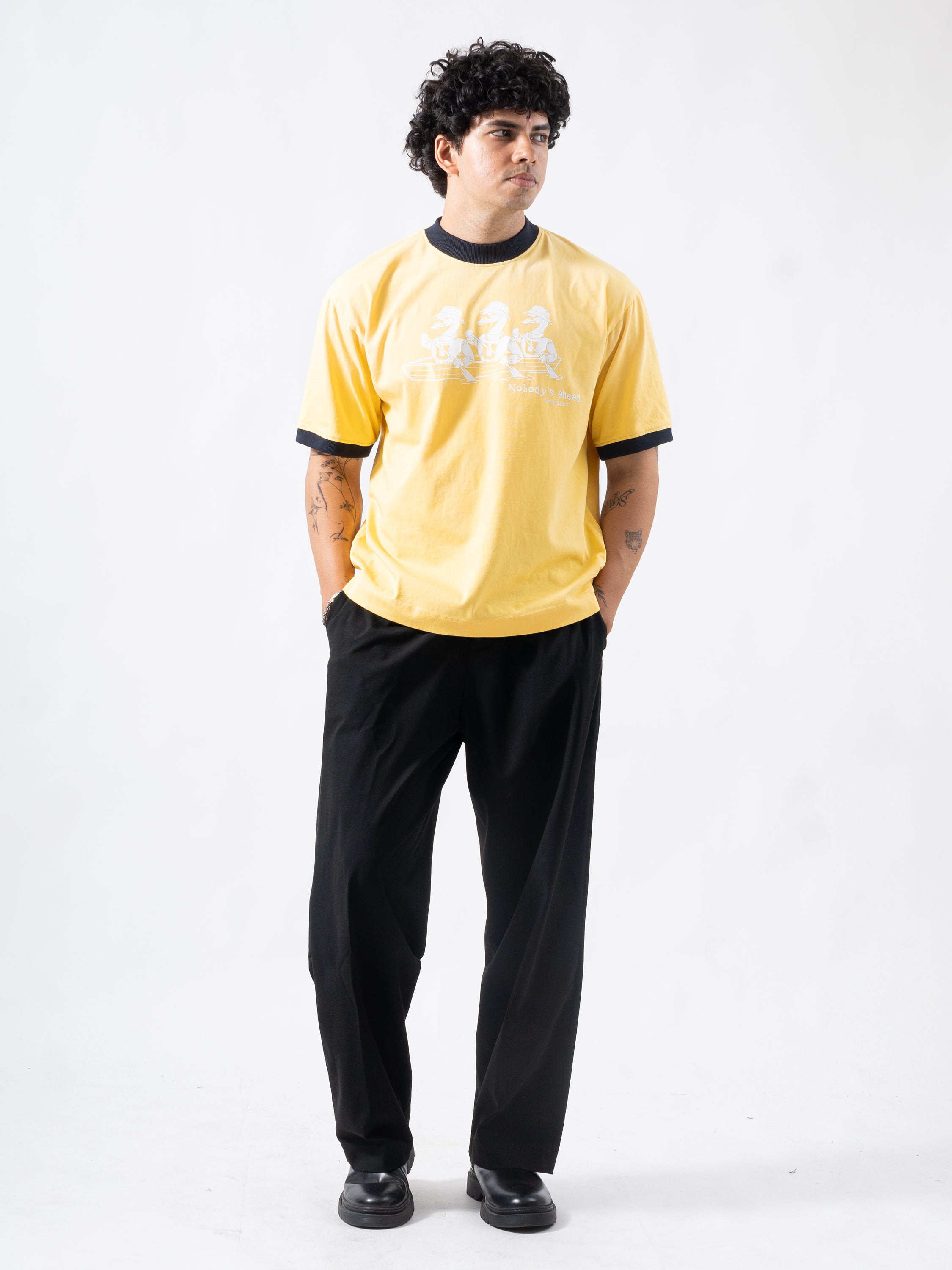 Archive Ringer Tee - Butter