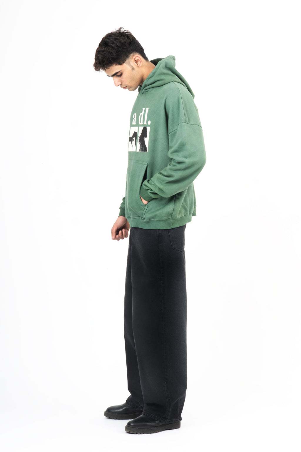 LAGACY HOODIE - POSY GREEN