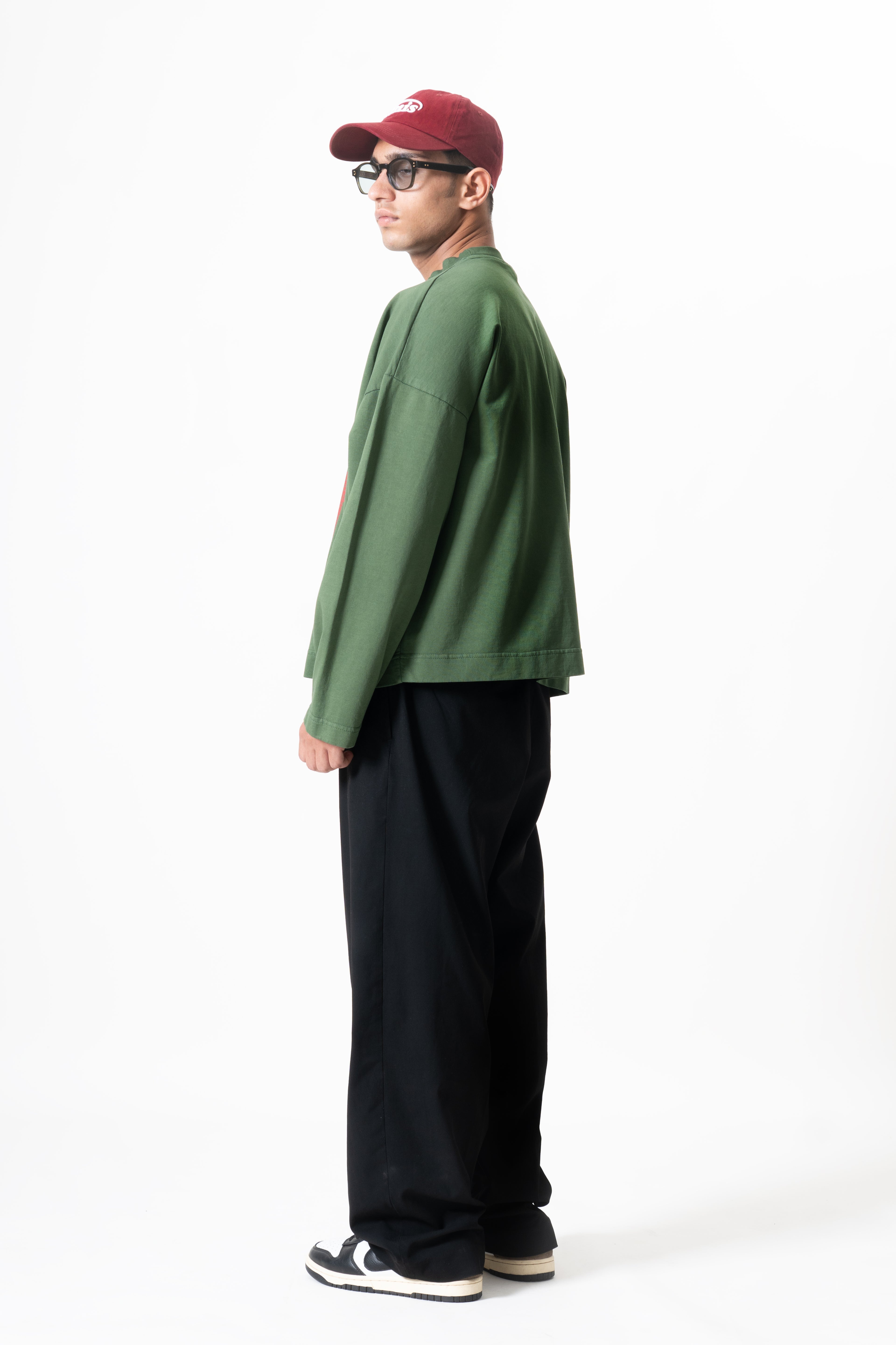 Amulet Long Sleeve- Washed green