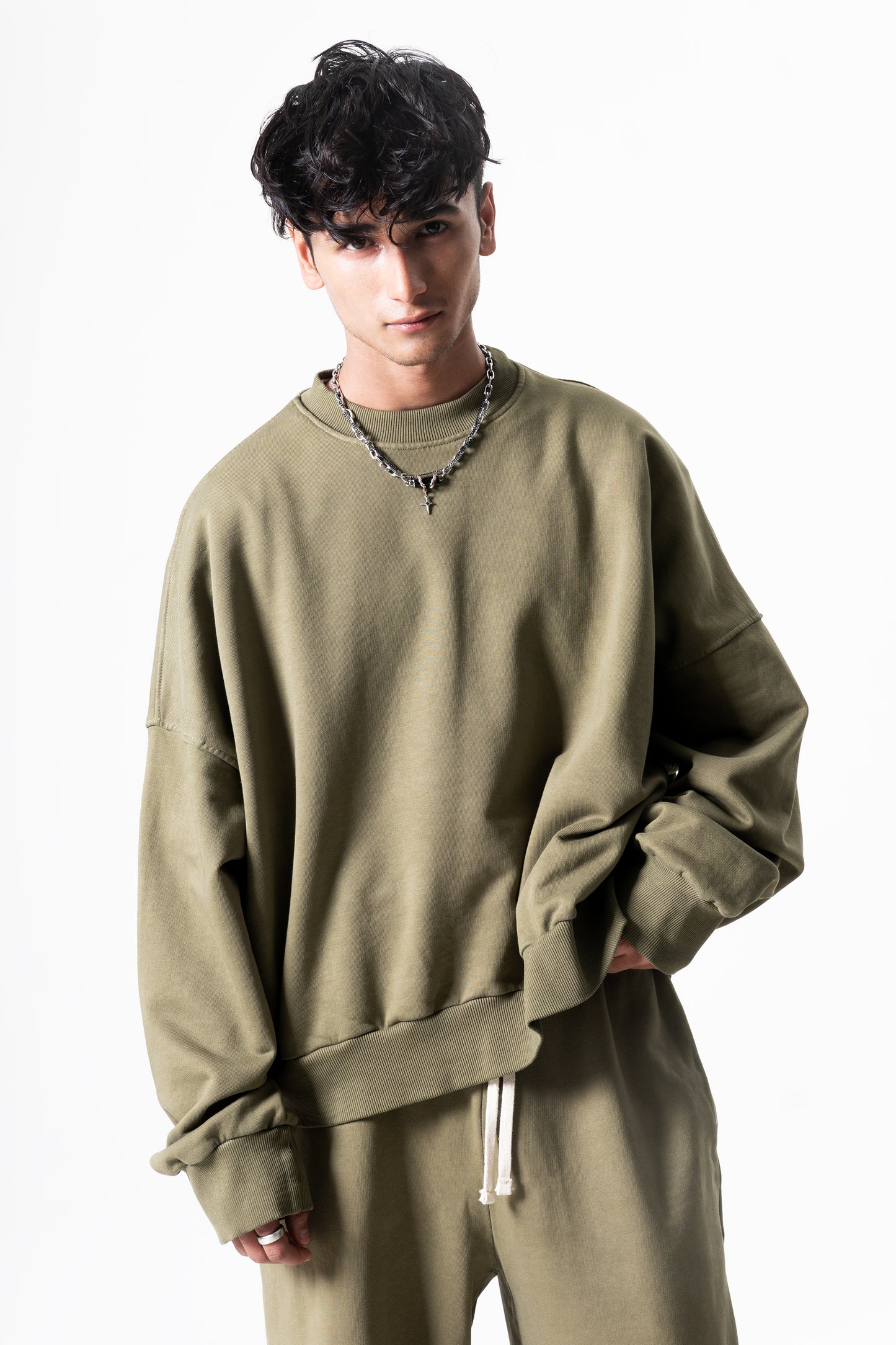 Heavy sweatshirt - Military