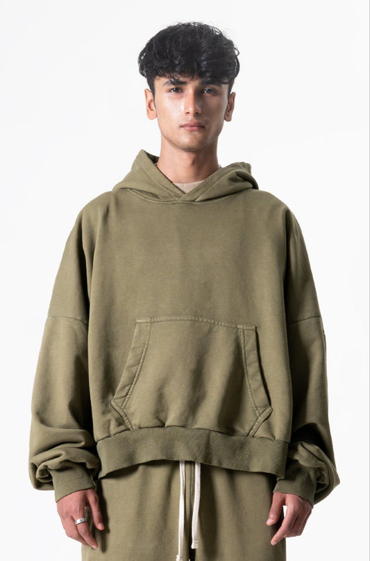 Heavy Hoodie- Military