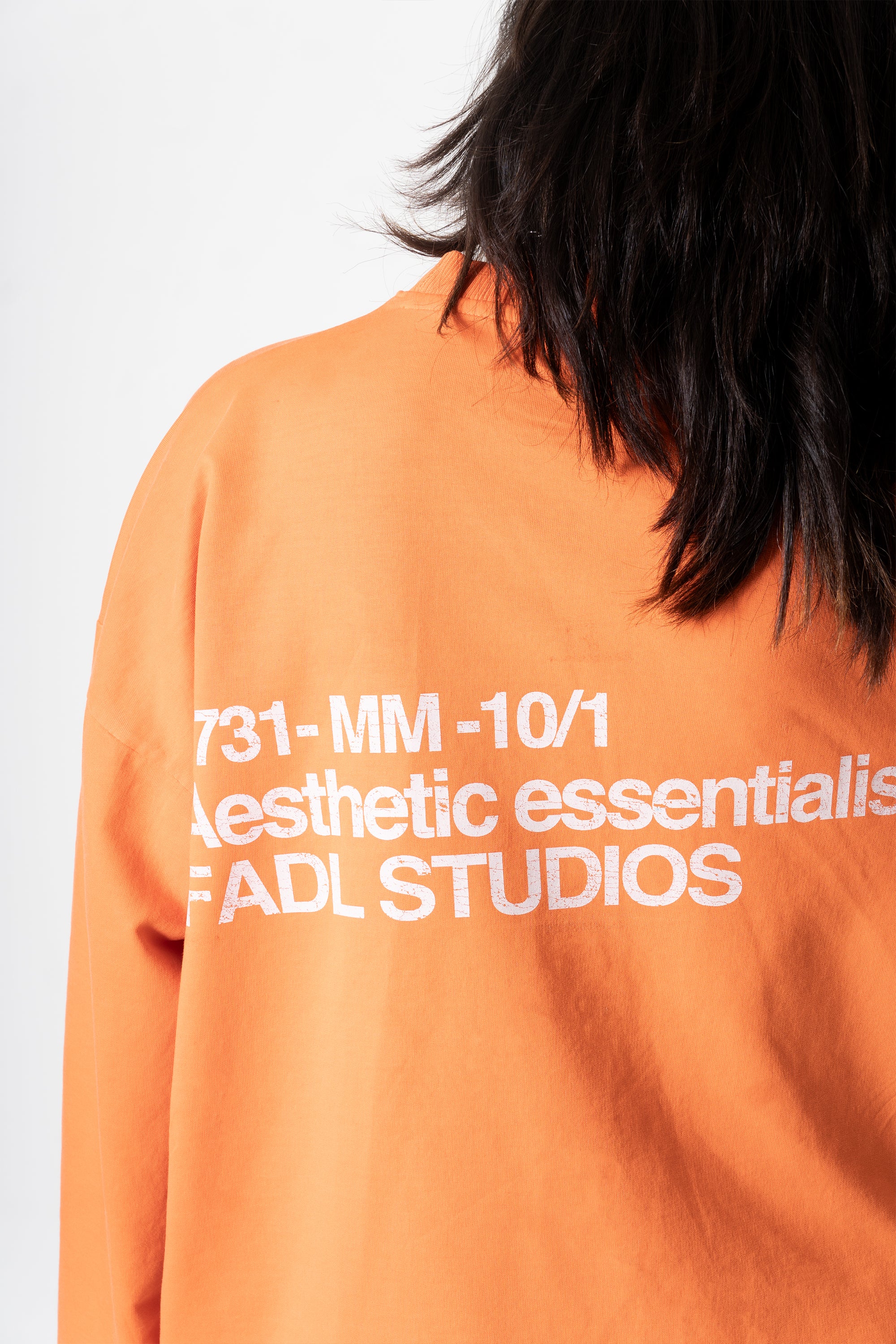 Pulse Long Sleeve- Washed Orange