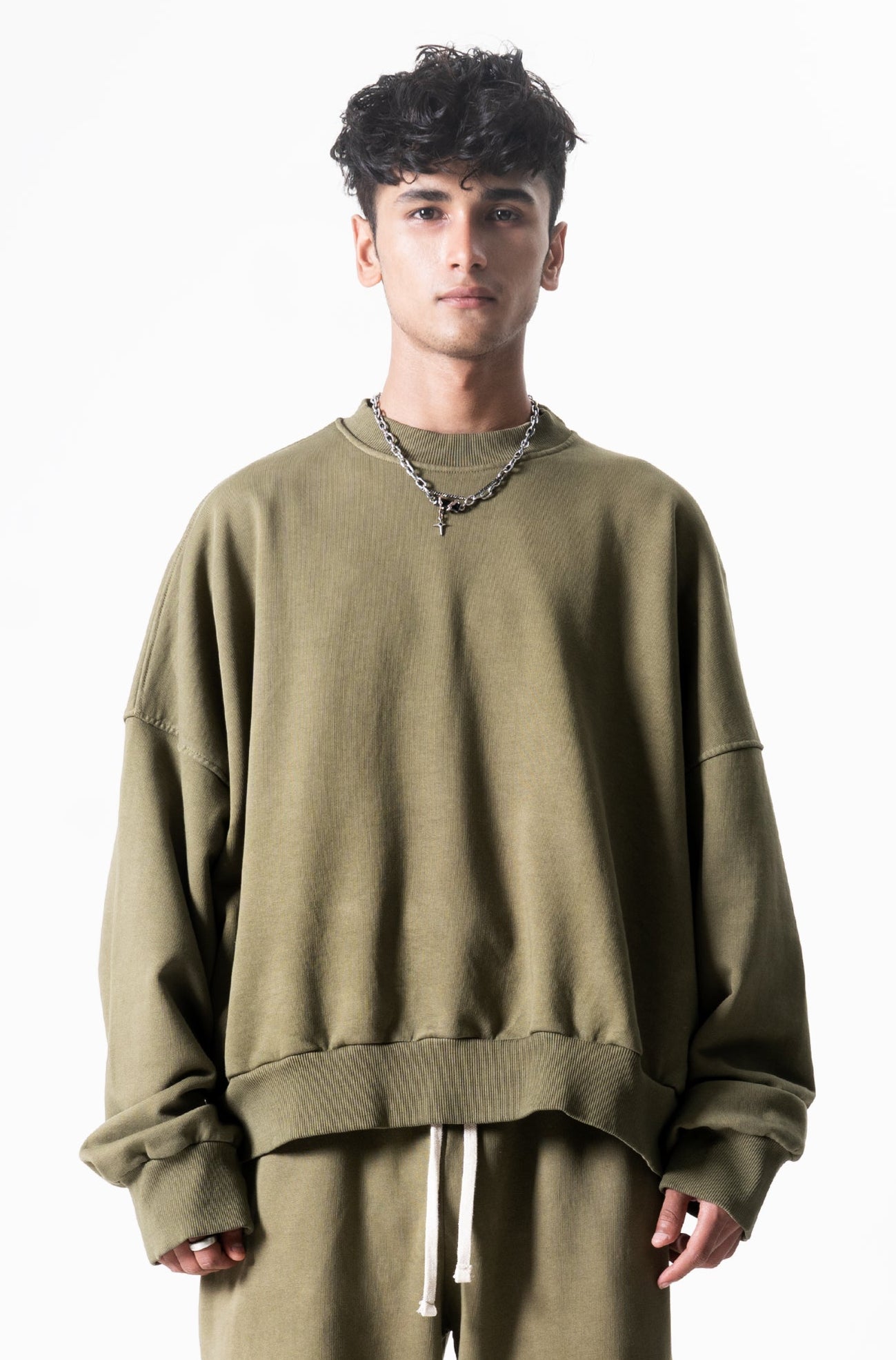 Heavy Sweatshirt - Military