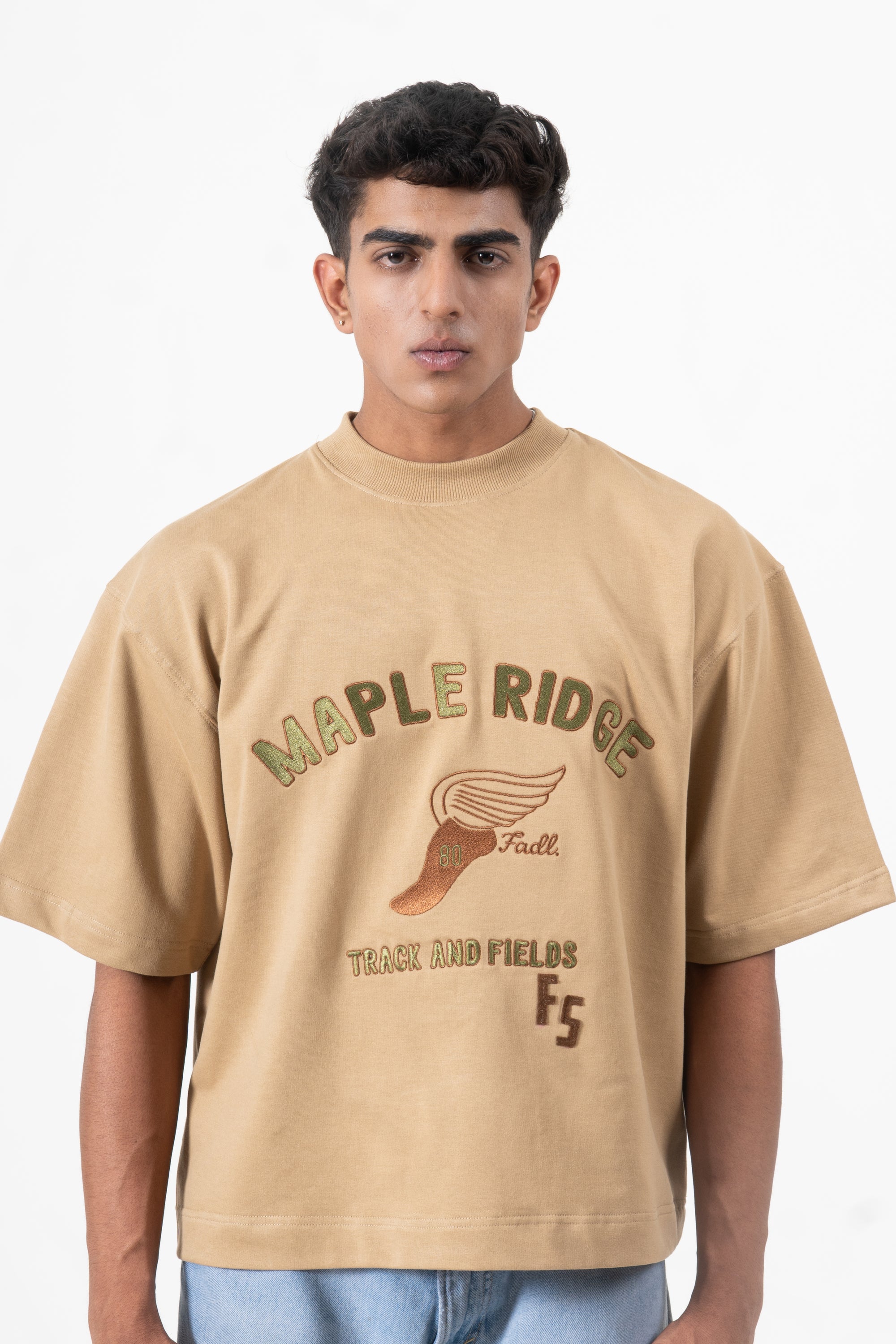 Maple Ridge t-shirt - Gold