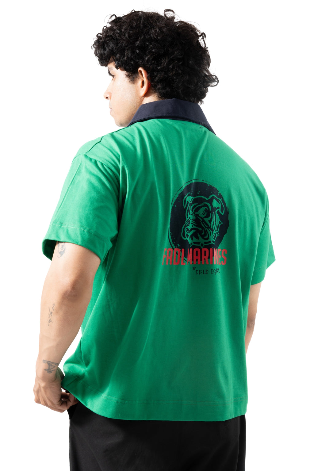 Marines Rugby Tee - GREEN
