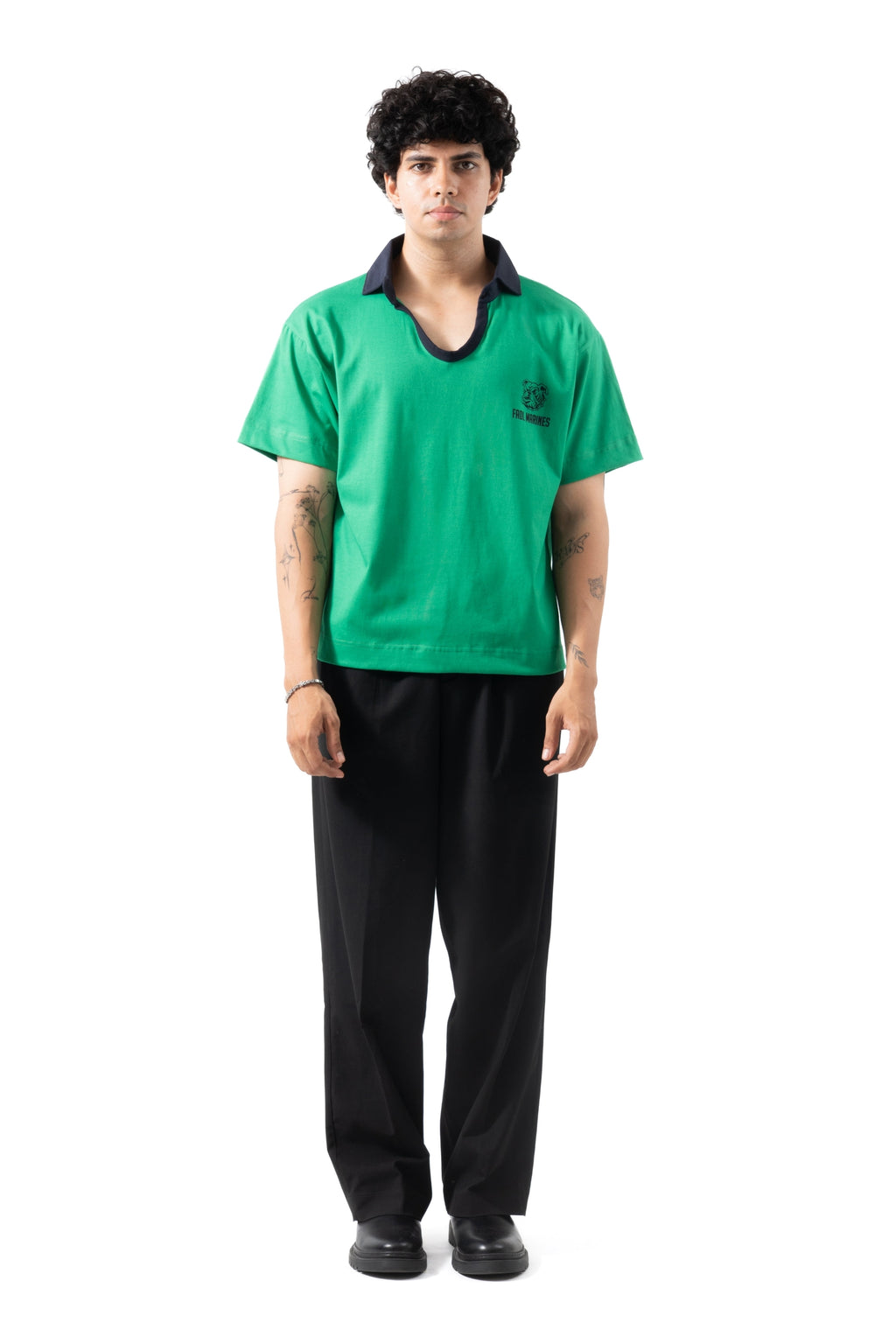 Marines Rugby Tee - GREEN