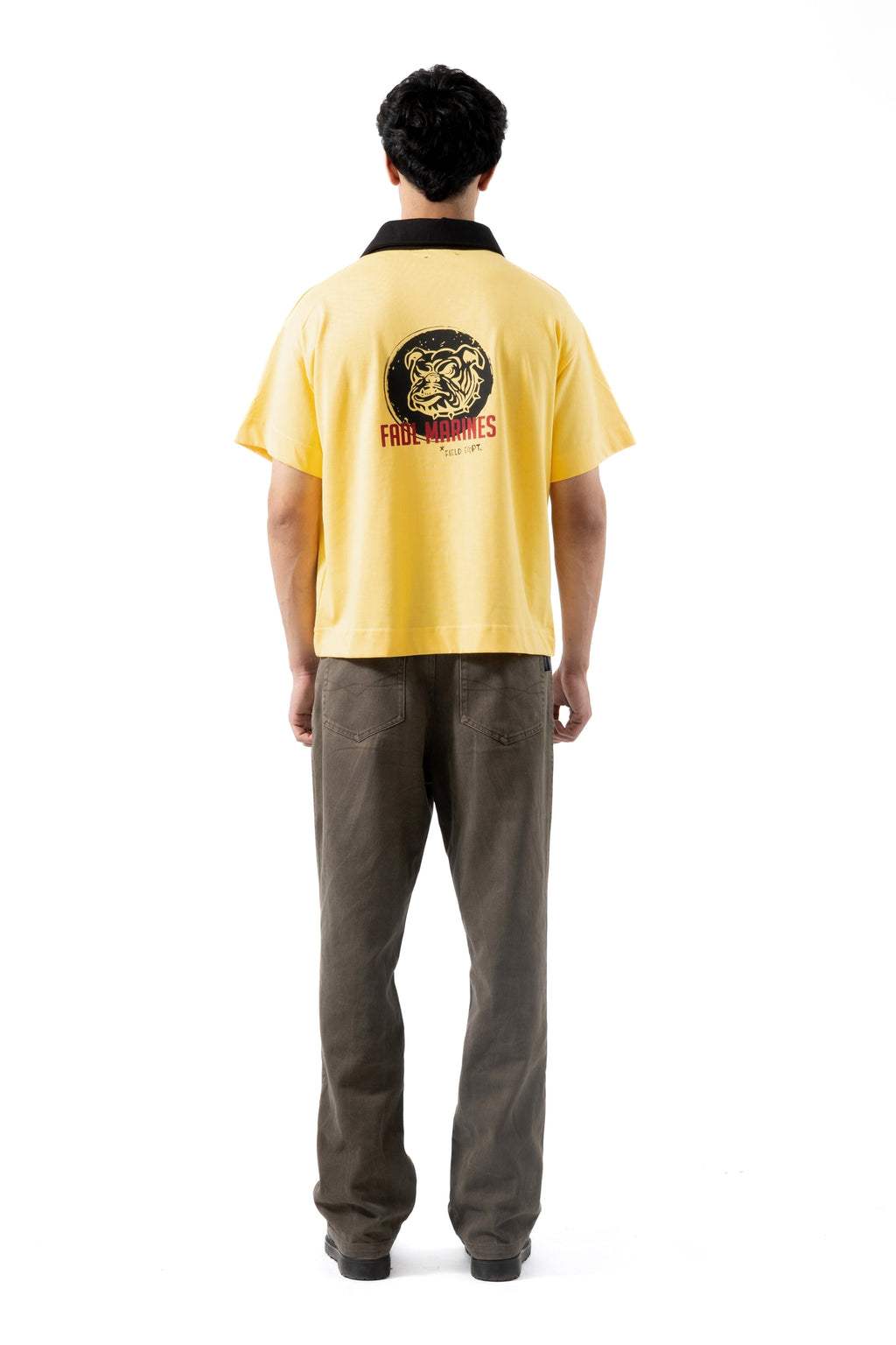 Marines Rugby Tee - Yellow