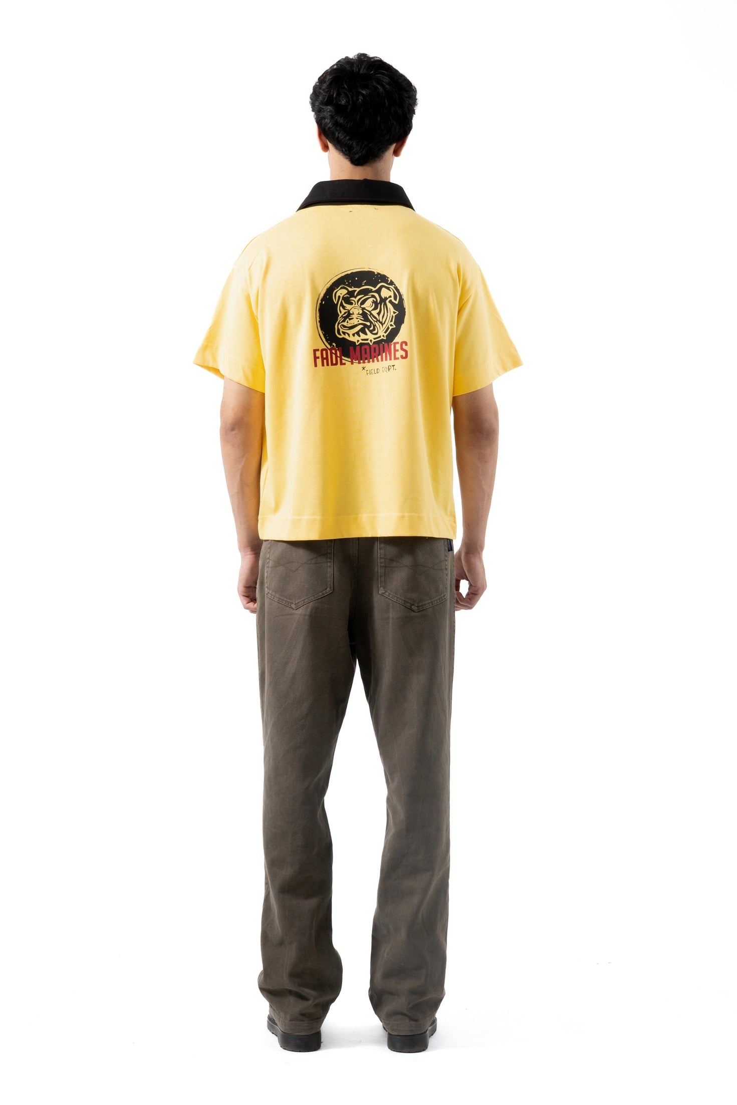 Marines Rugby Tee - Yellow