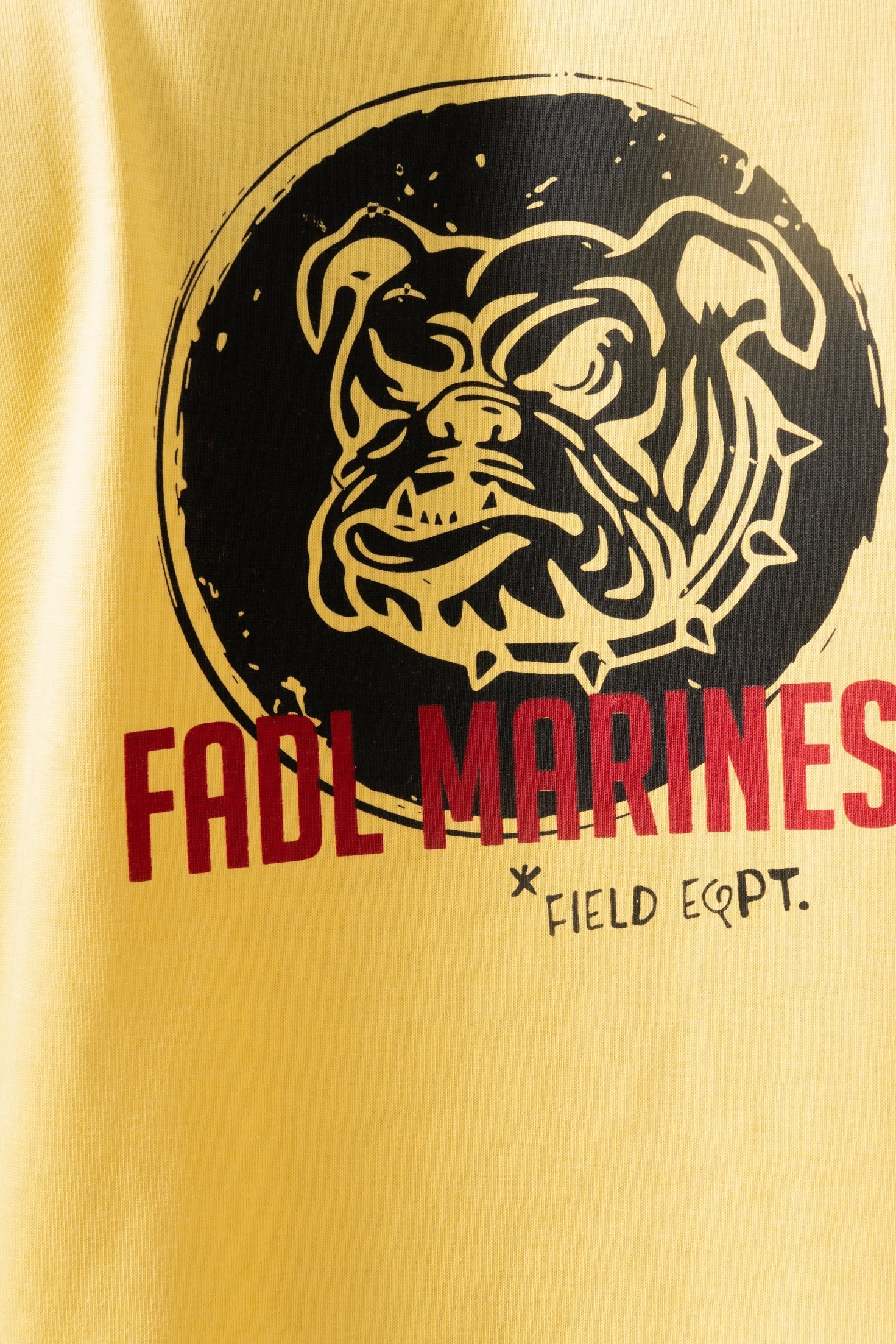 Marines Rugby Tee - Yellow