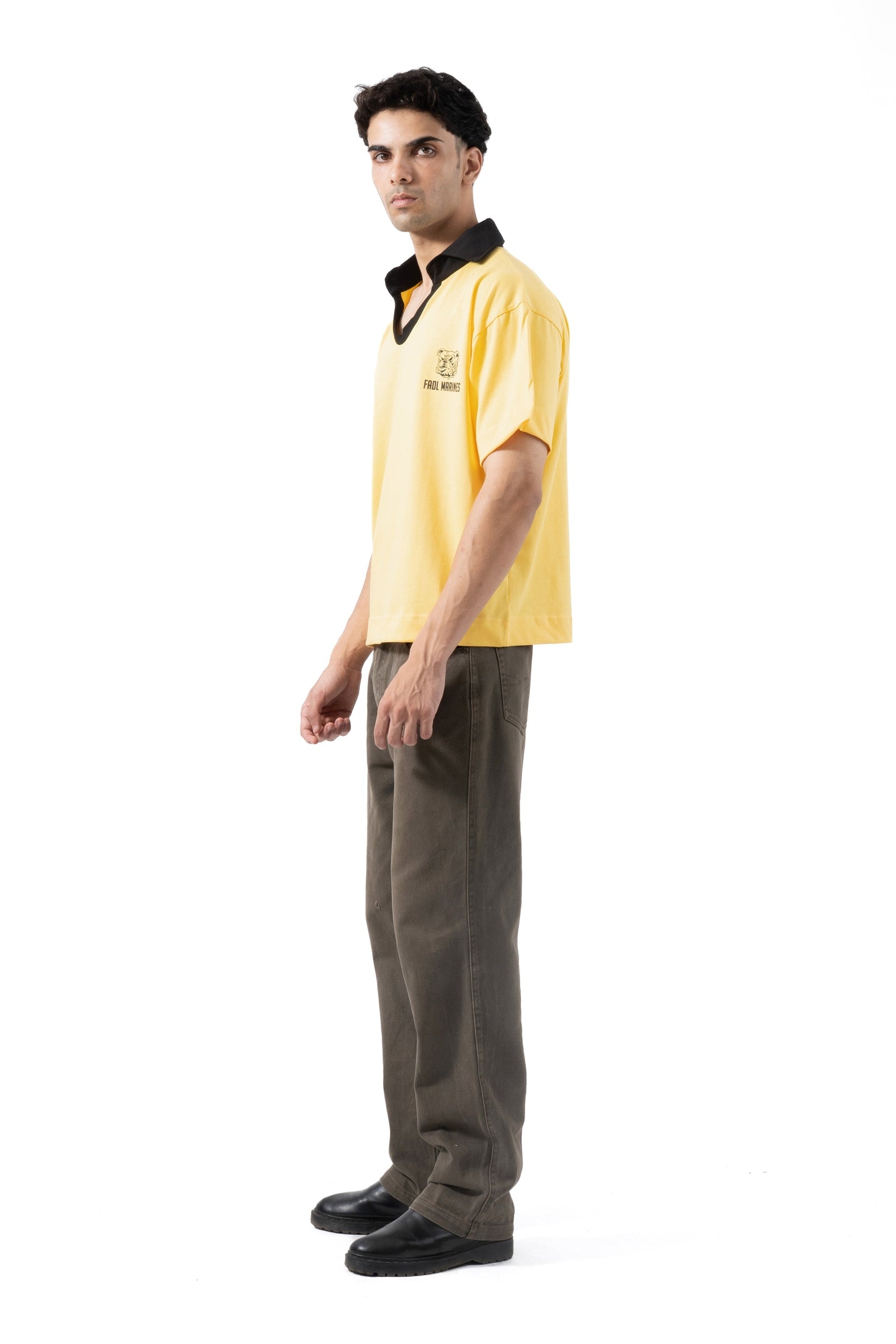 Marines Rugby Tee - Yellow
