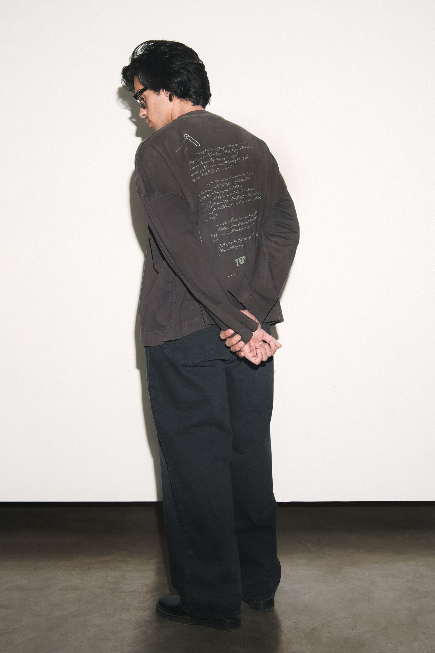 Minor Threat Longsleeve - Washed Mocha