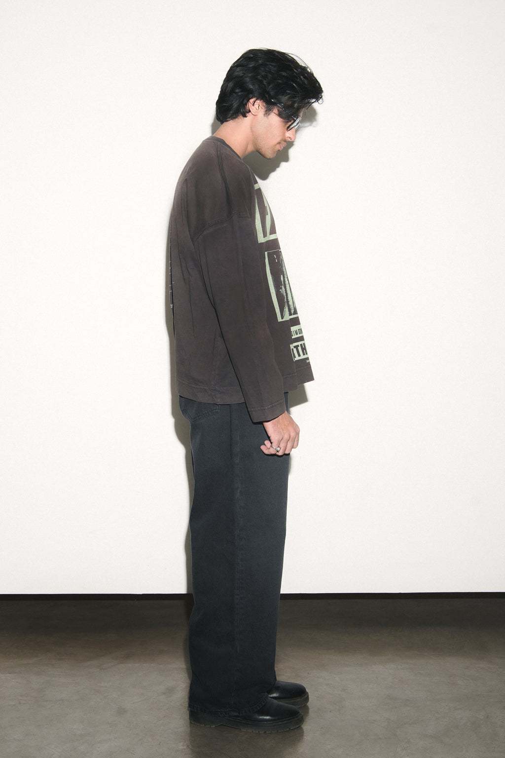 Minor Threat Longsleeve - Washed Mocha