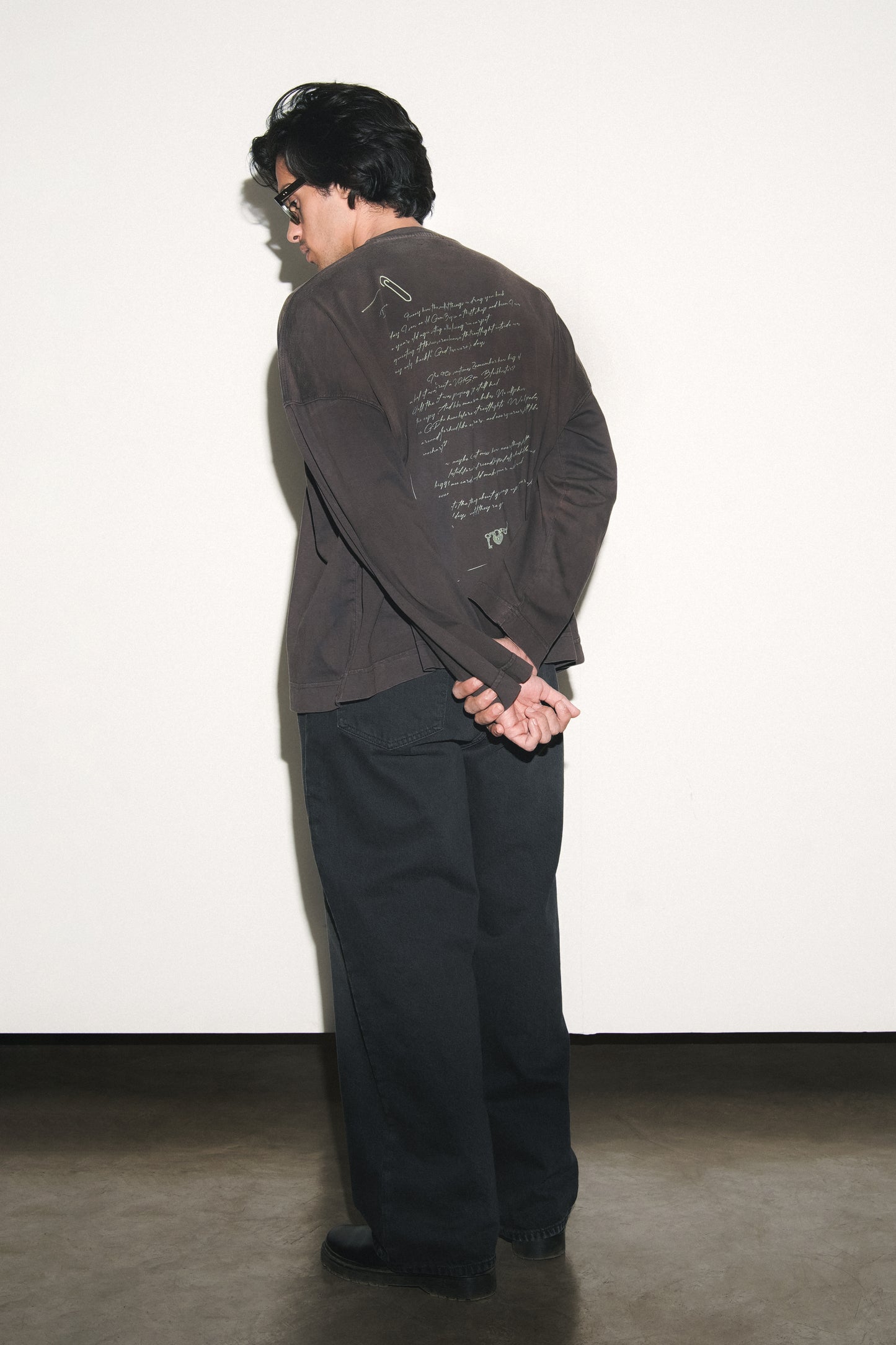 Minor Threat Longsleeve - Washed Mocha