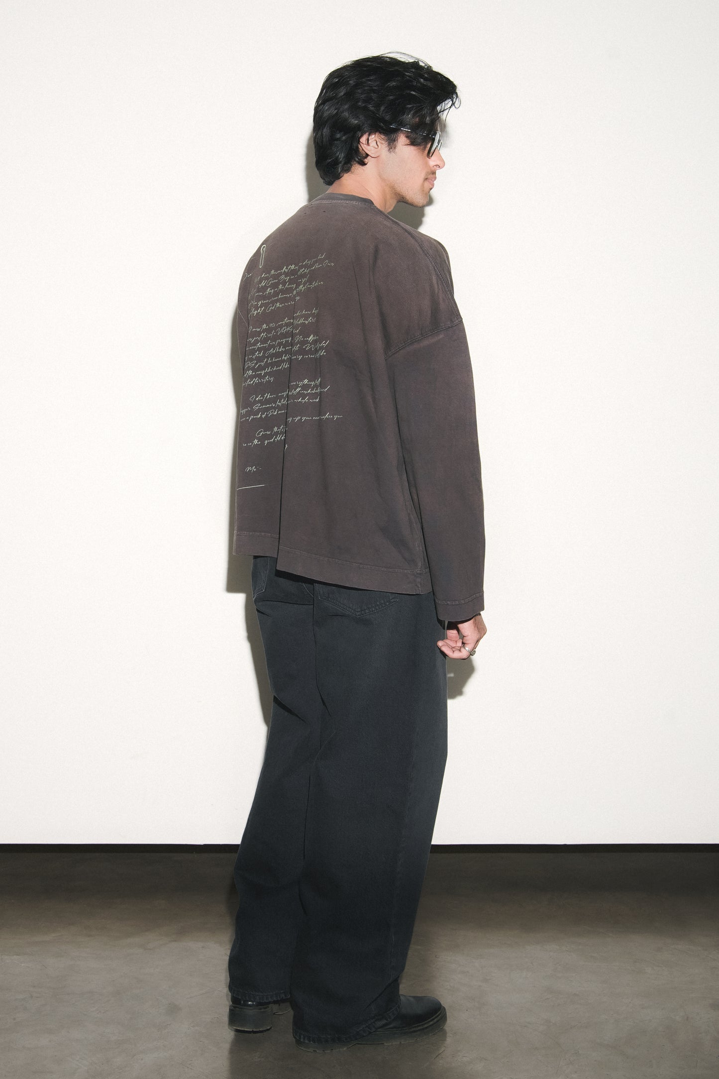 Minor Threat Longsleeve - Washed Mocha