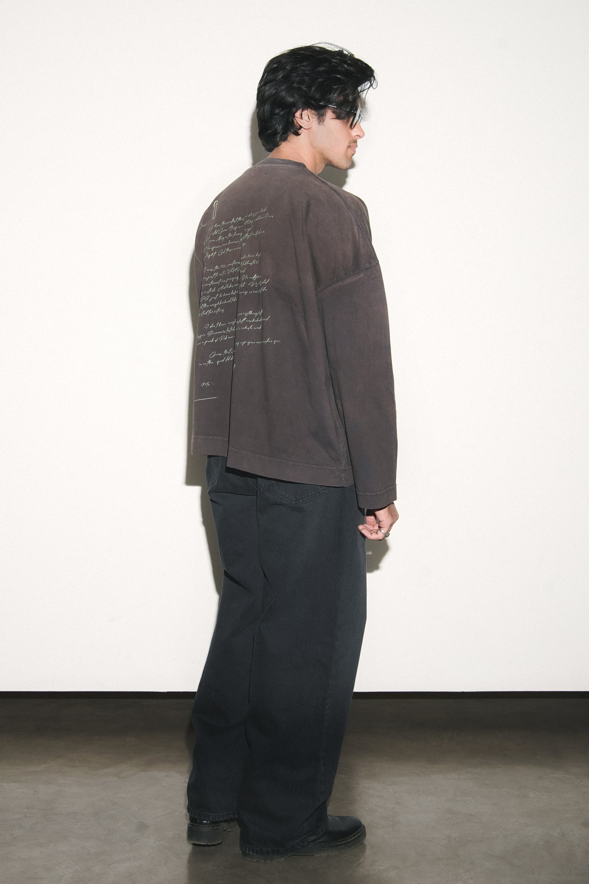 Minor Threat Longsleeve - Washed Mocha