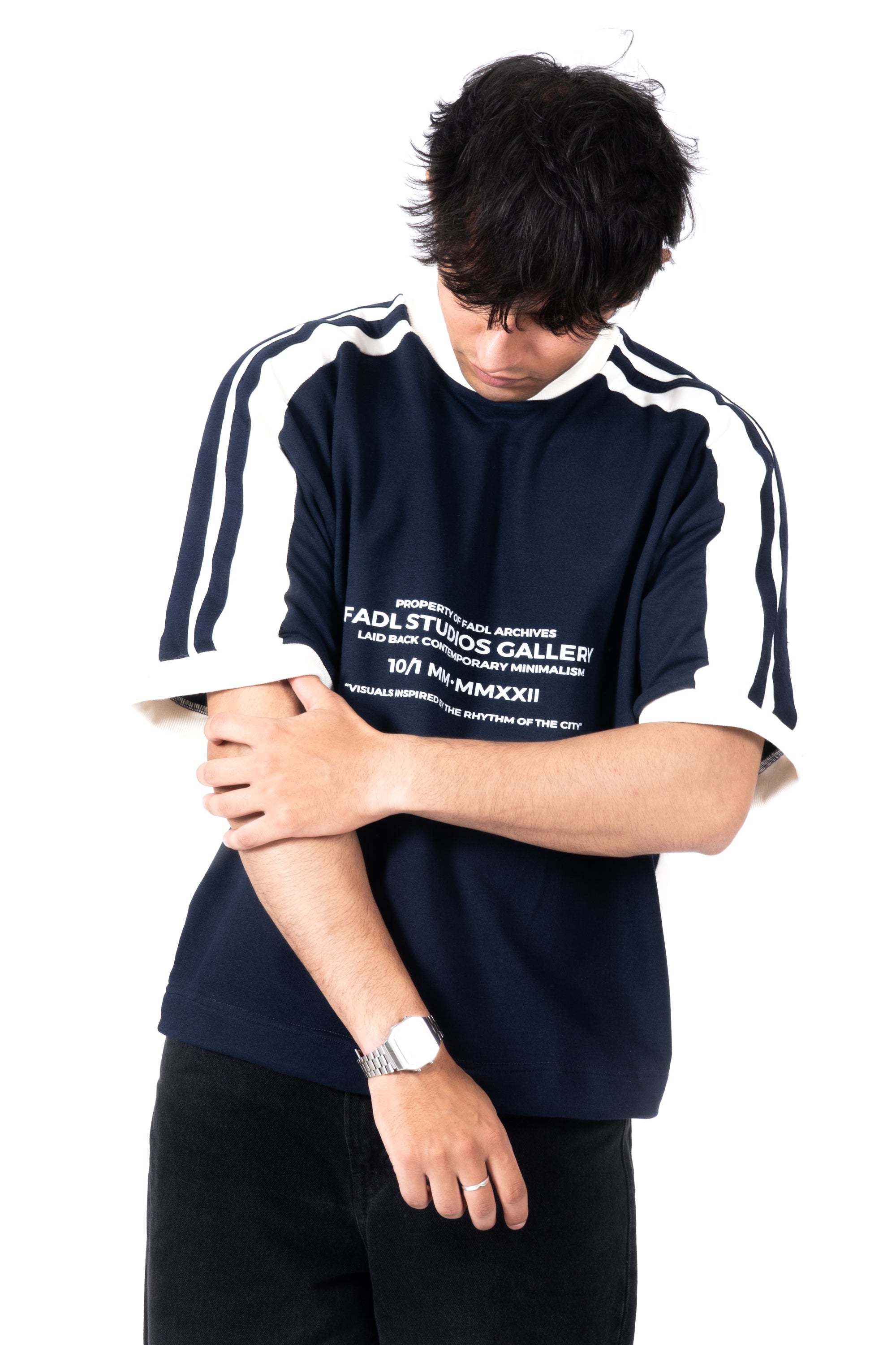 Archive Sports Jersey- Navy
