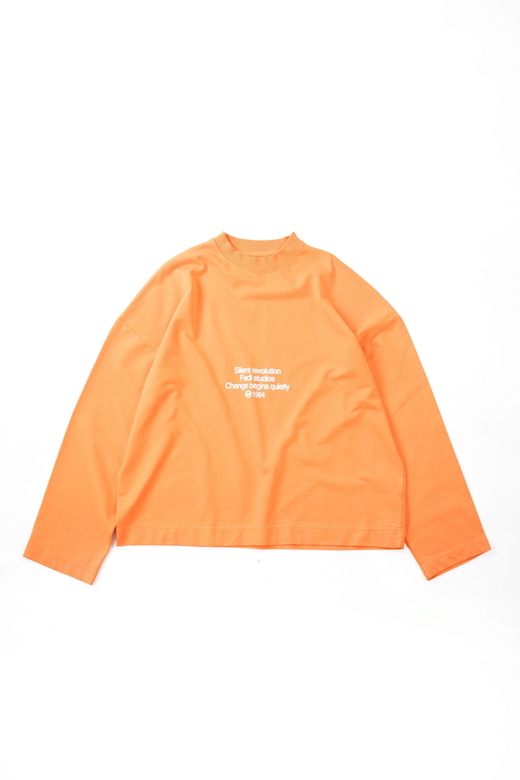 Pulse Long Sleeve- Washed Orange
