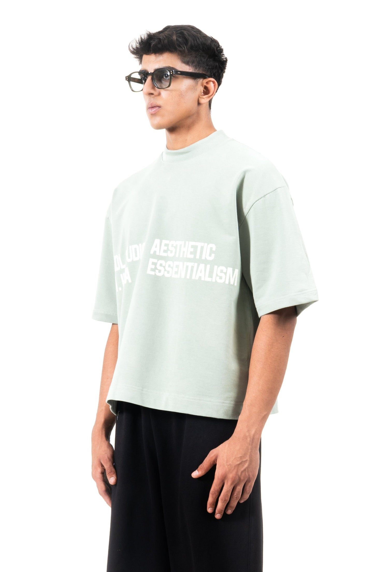 Short Sleeve crewneck - Nile green