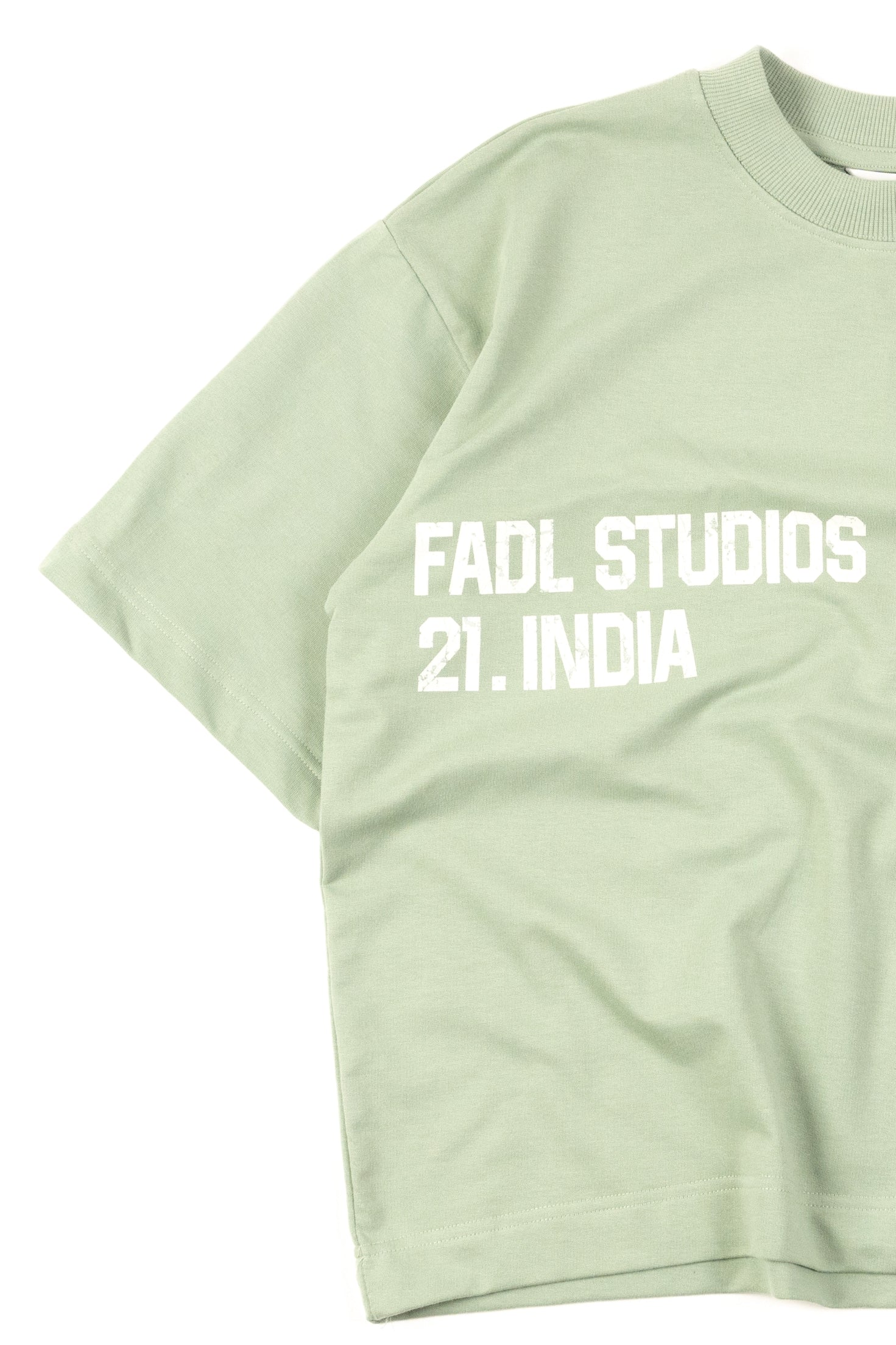 Short Sleeve crewneck - Nile green