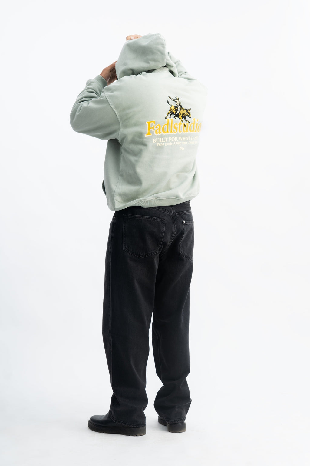 The Range Hoodie - Washed Sage