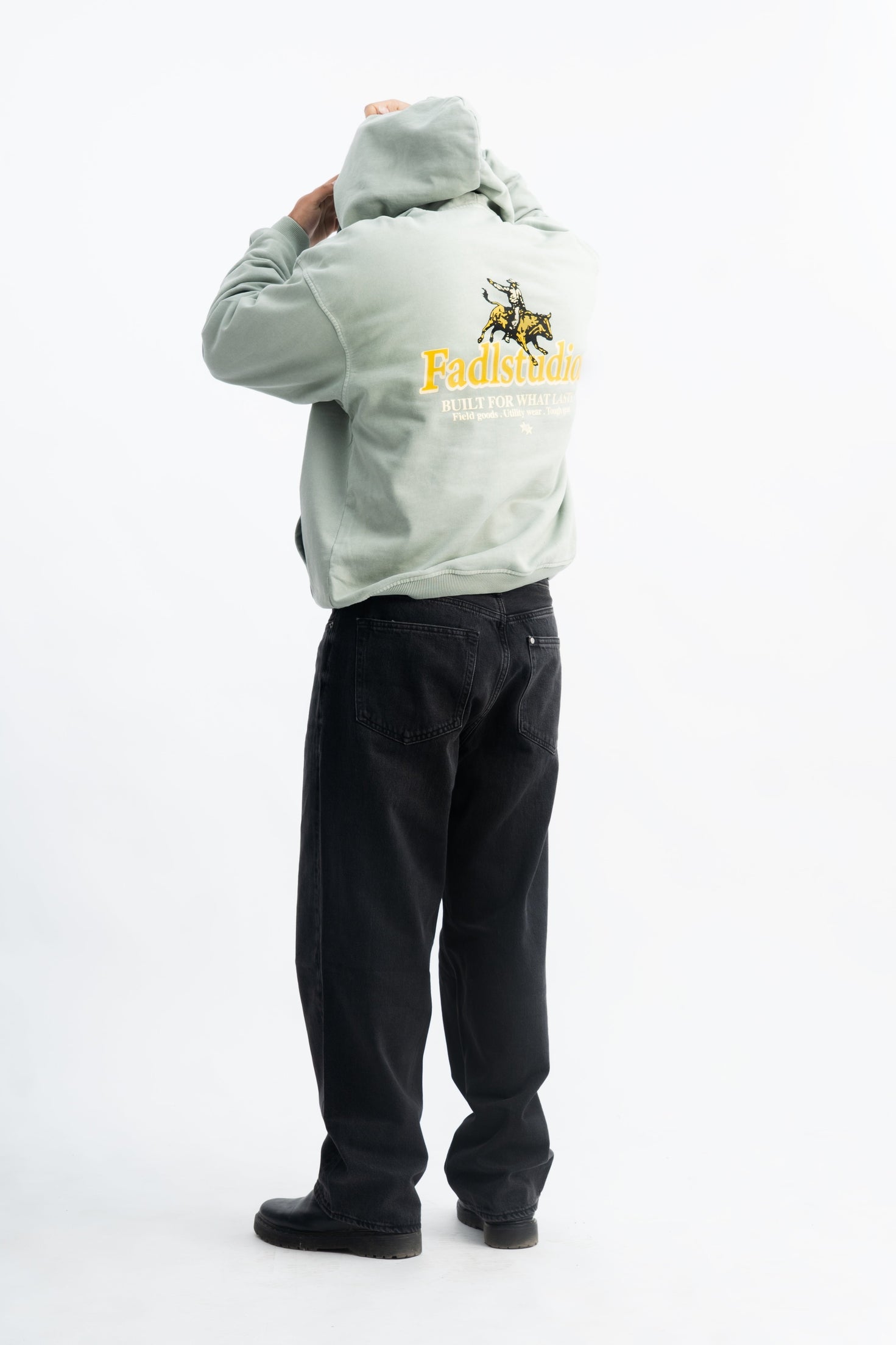 The Range Hoodie - Washed Sage