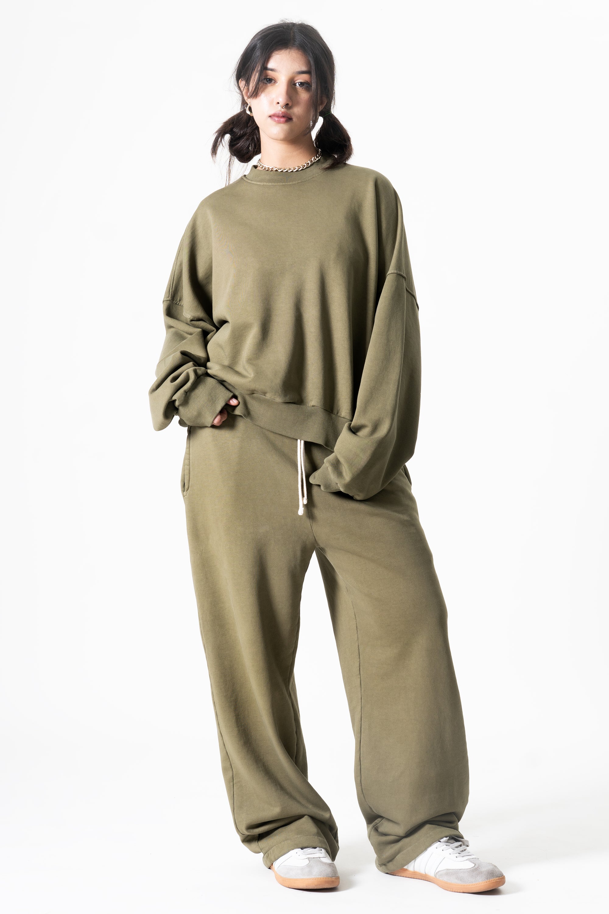 Heavy Sweatshirt - Military