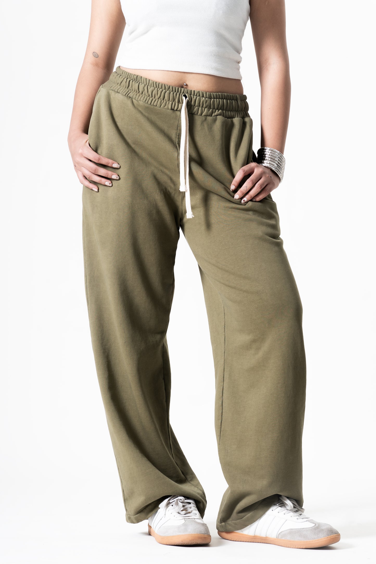 Heavy sweatpant- Military