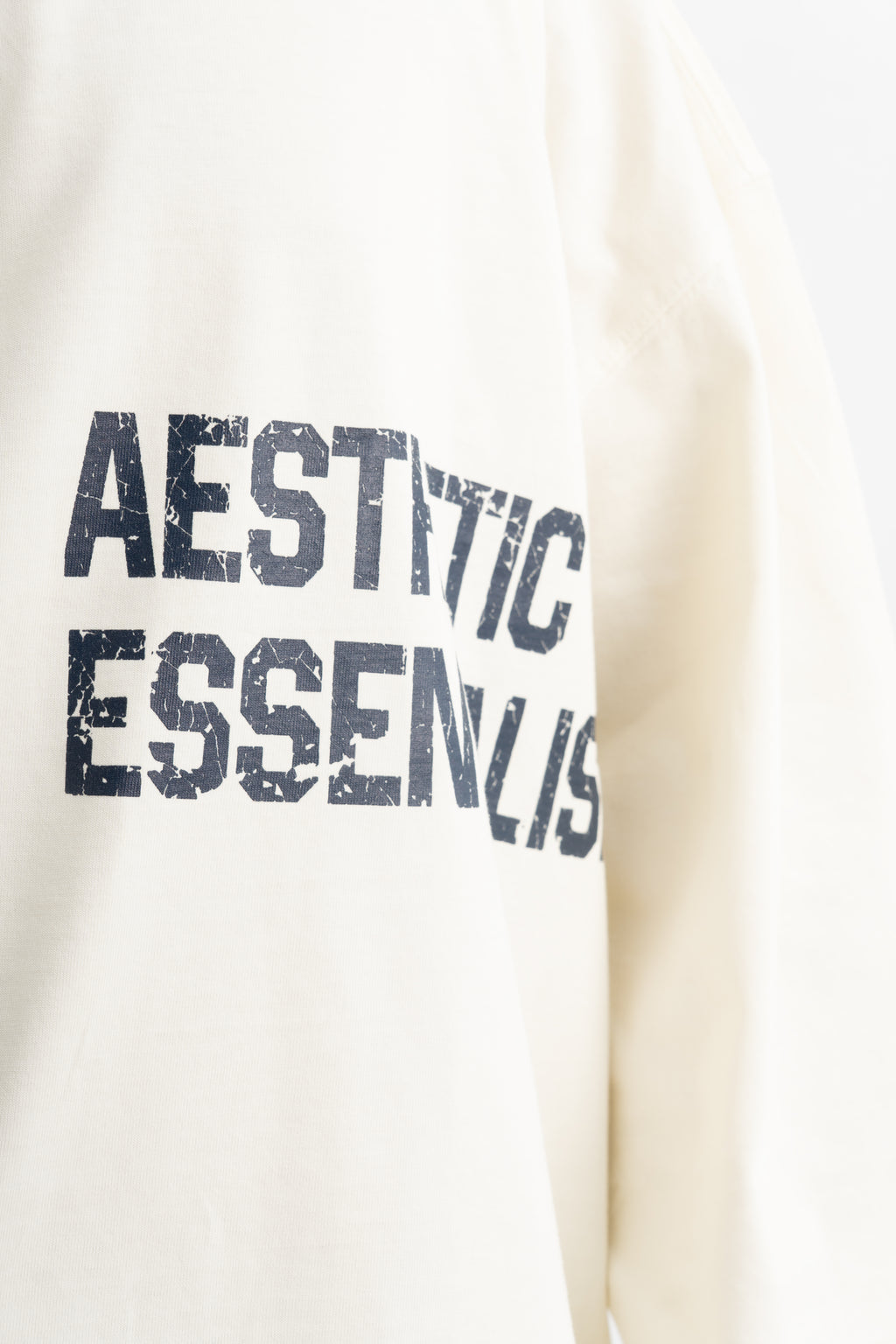 Long Sleeve Crewneck -Ecru