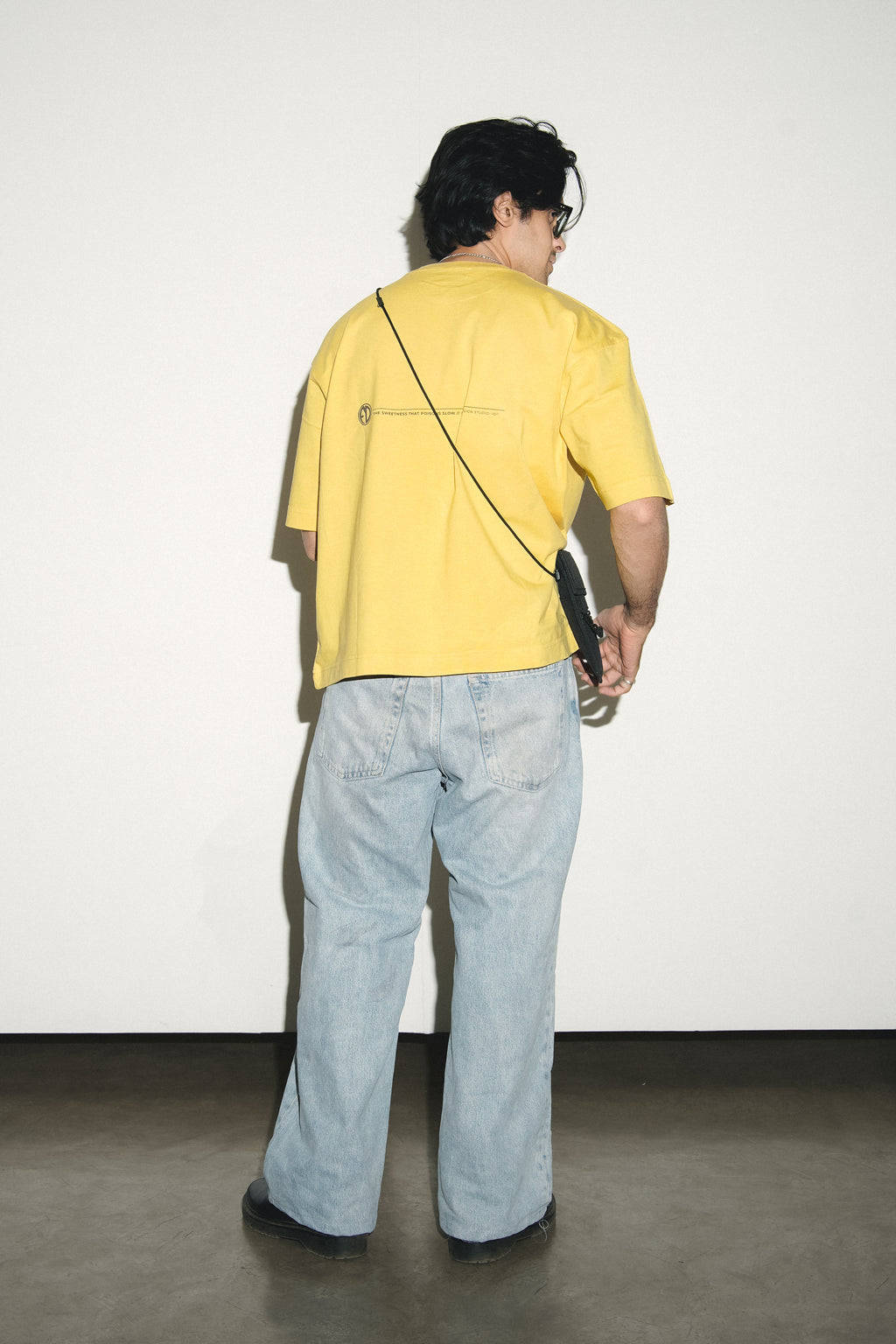 Desire Noir tee - Yellow