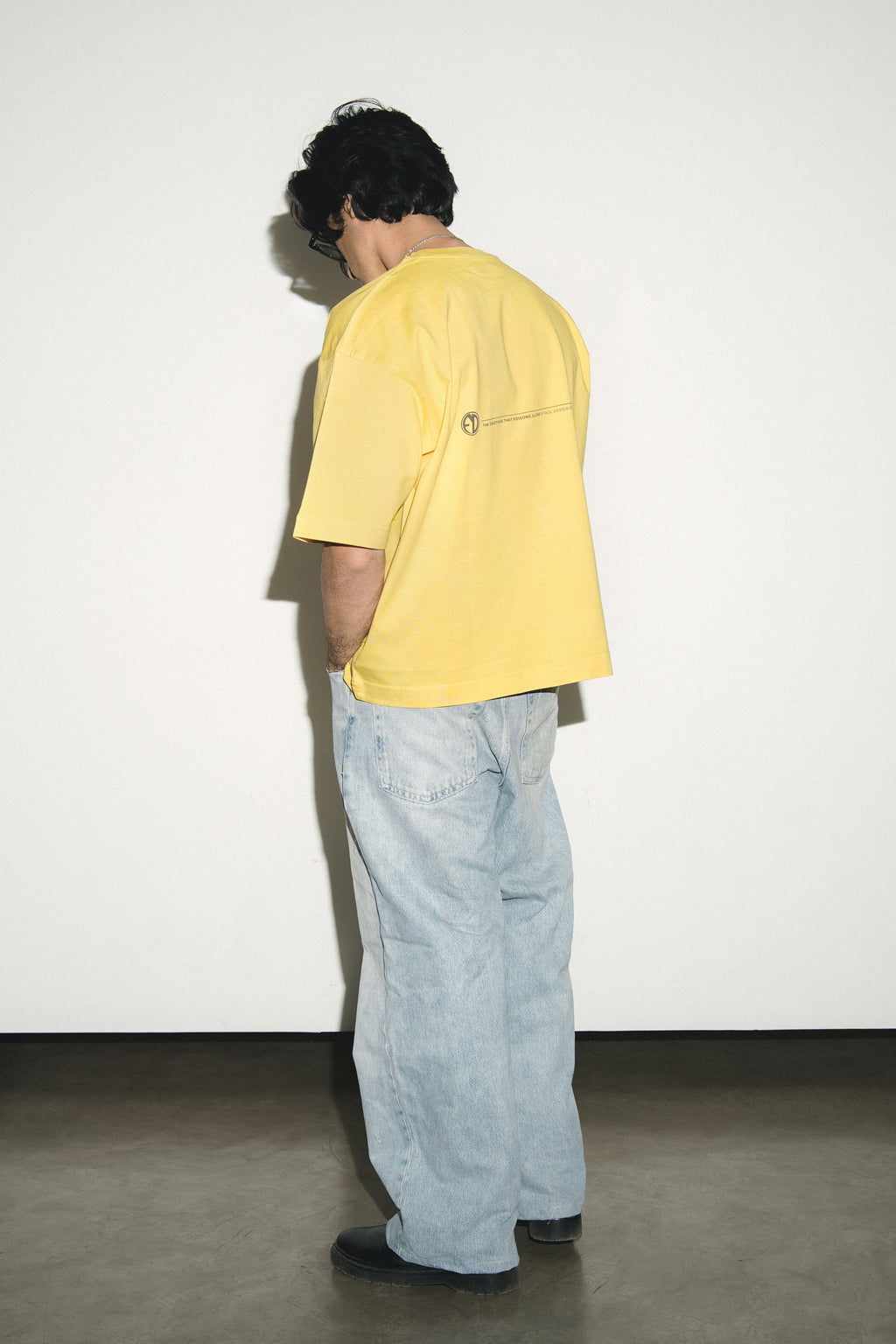 Desire Noir tee - Yellow